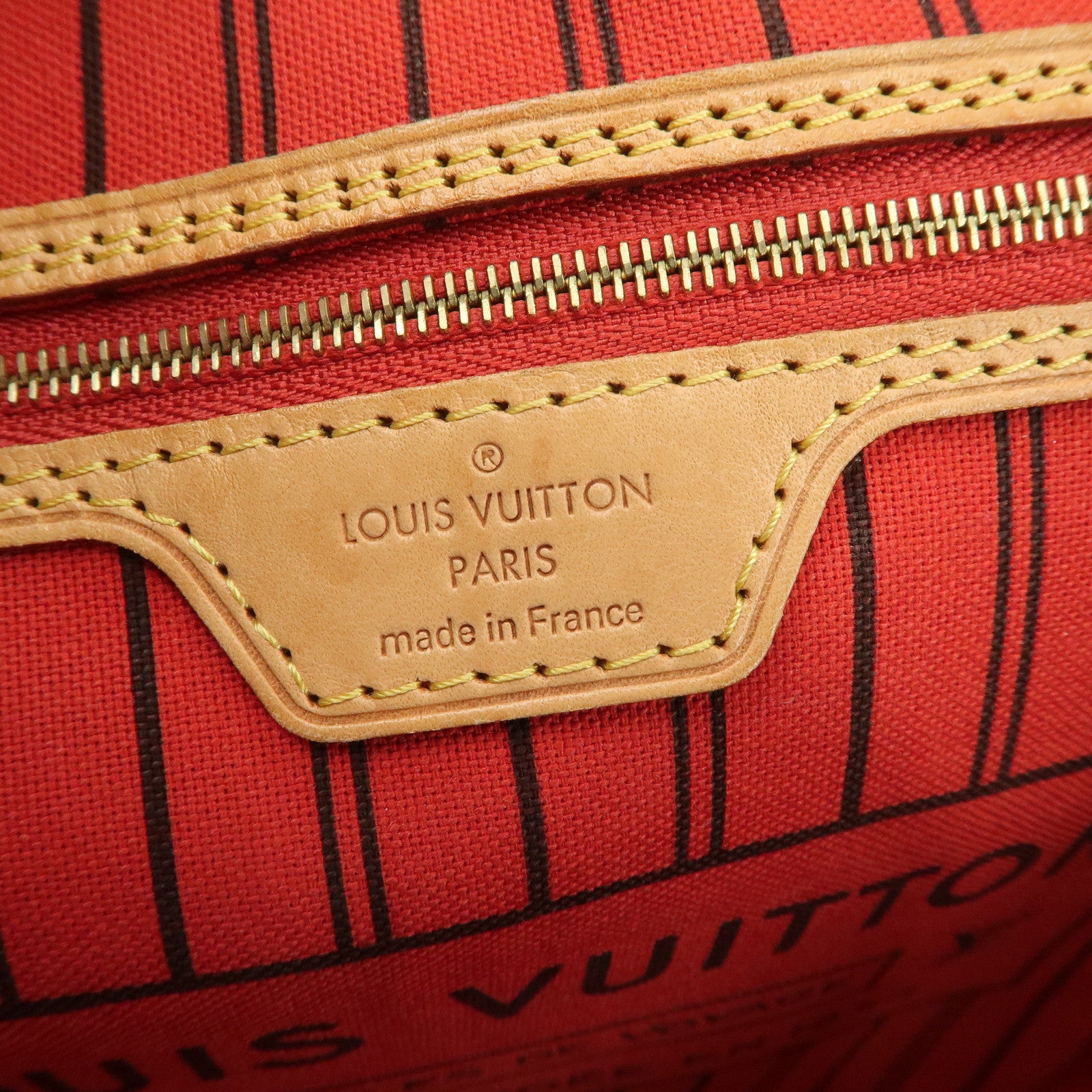 Louis Vuitton Monogram Neverfull MM Tote Bag M41177 Used