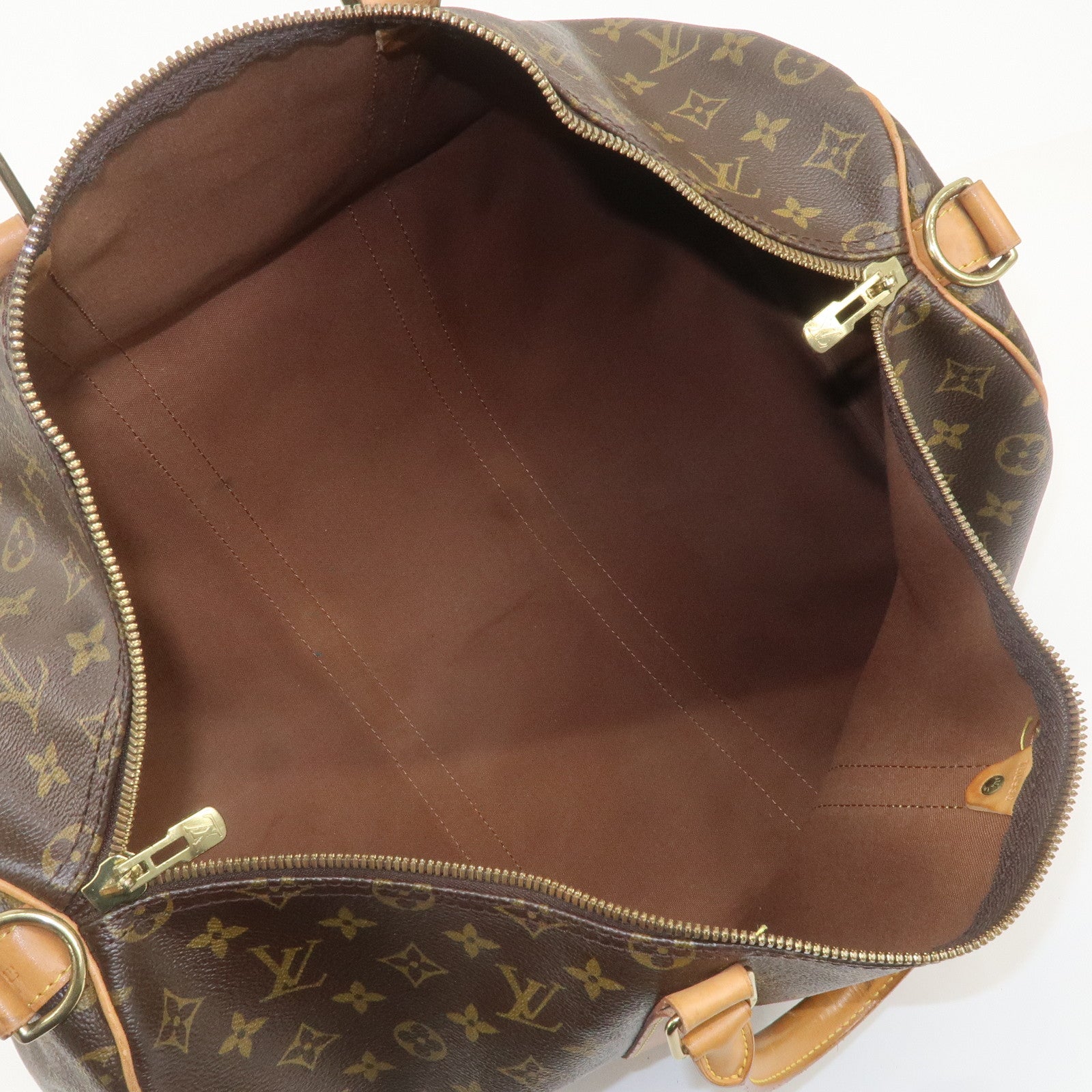 Louis Vuitton Monogram Keep All Bandouliere 50 Boston Bag M41416