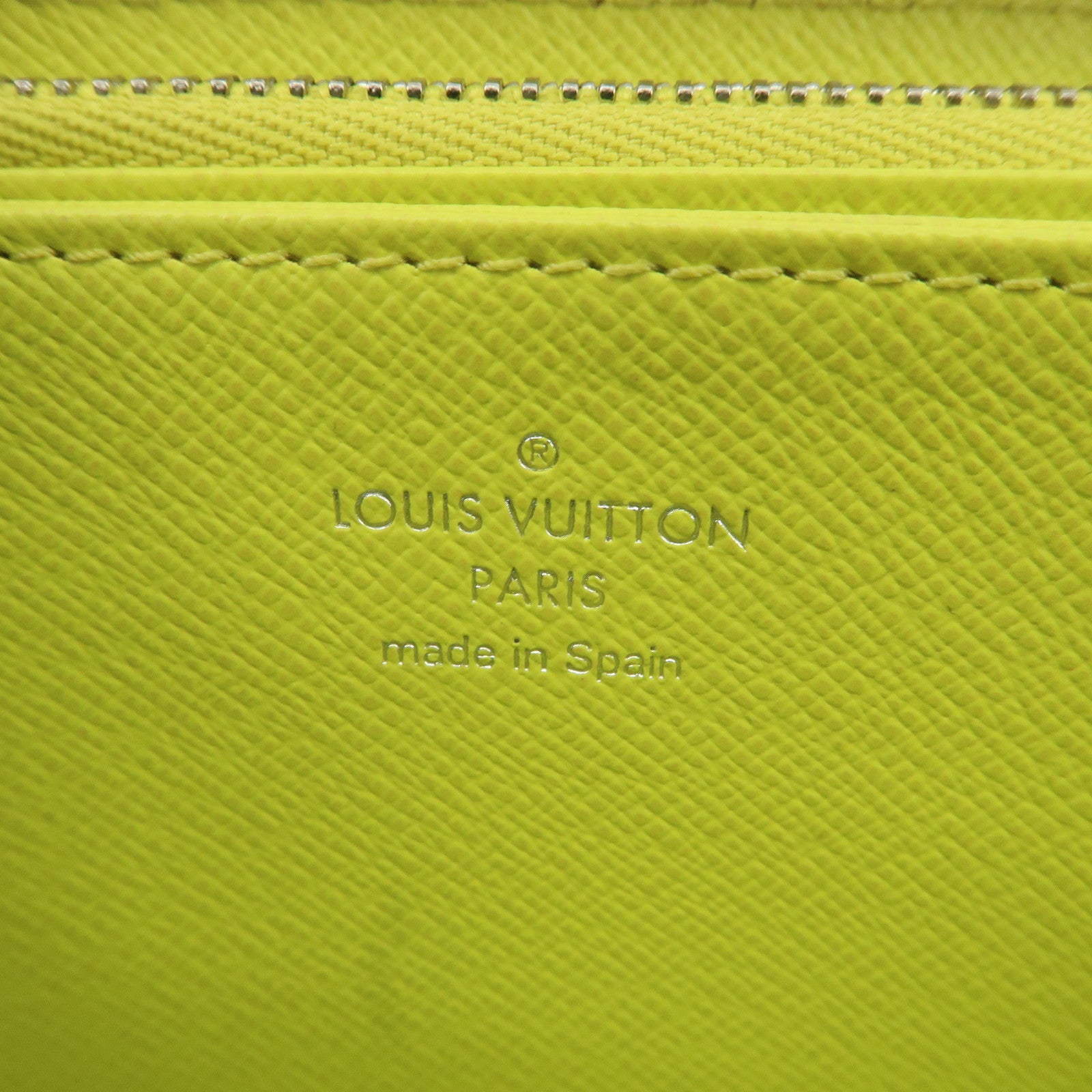 Louis Vuitton Epi Zippy Wallet Long Wallet Pistache M60436