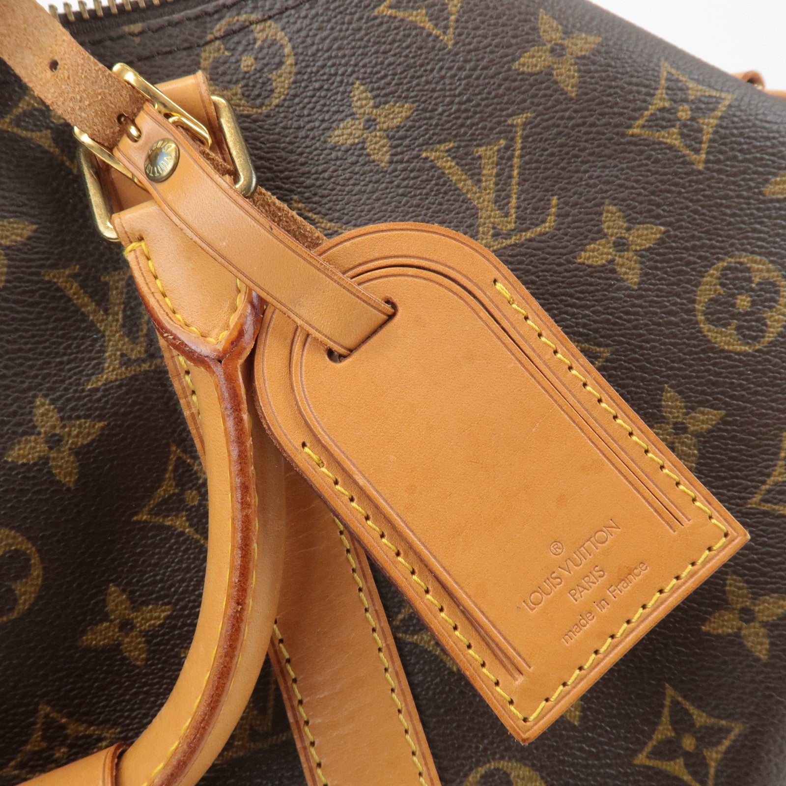 Louis Vuitton Monogram Keep All Bandouliere 45 Boston Bag M41418 Used