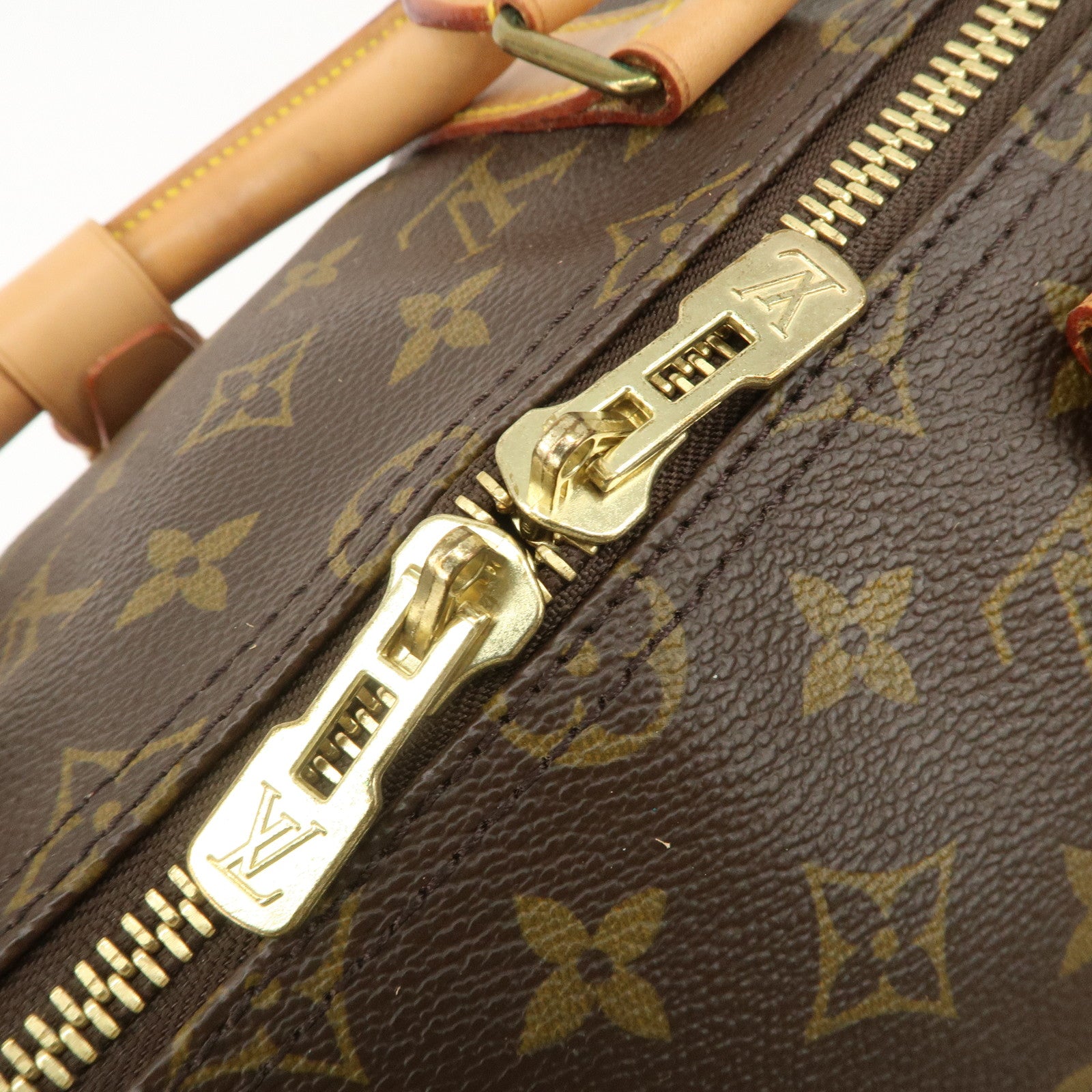 Louis Vuitton Monogram Keep All 50 Boston Bag Brown M41426