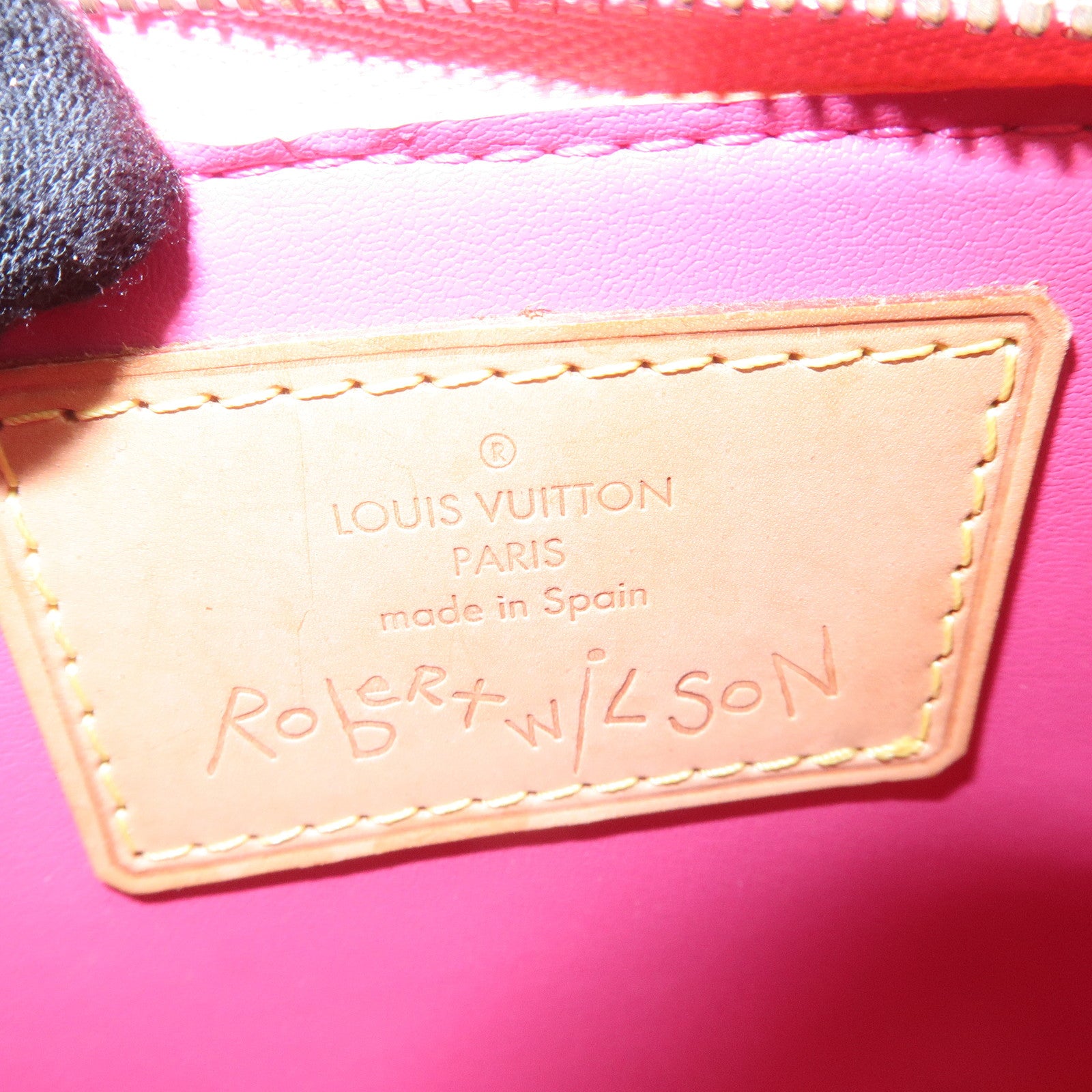 Louis Vuitton Monogram Vernis Fluo Lexington Hand Bag Rose M91906