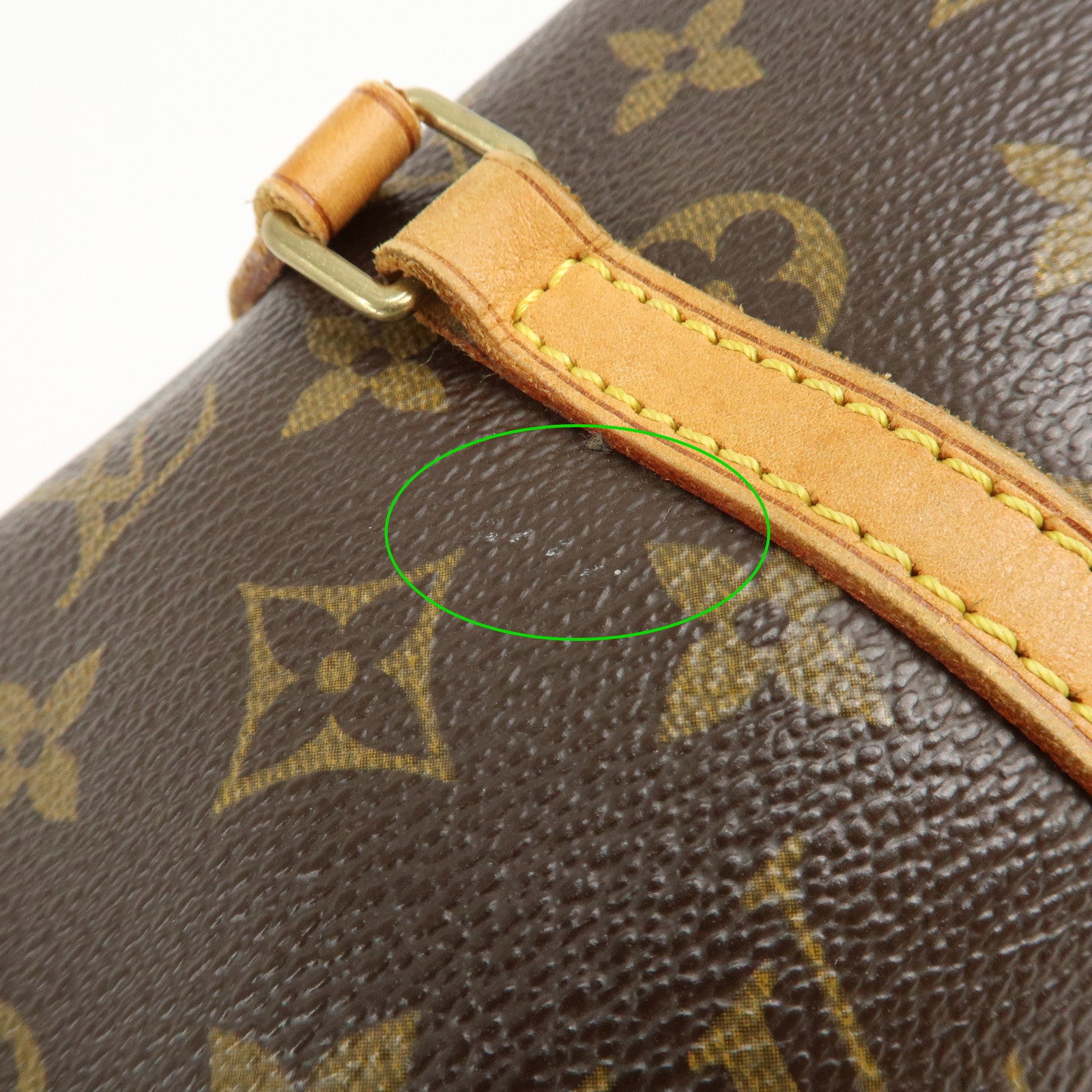 Louis Vuitton Monogram Papillon 26 Hand Bag Shoulder Bag M51385 Used