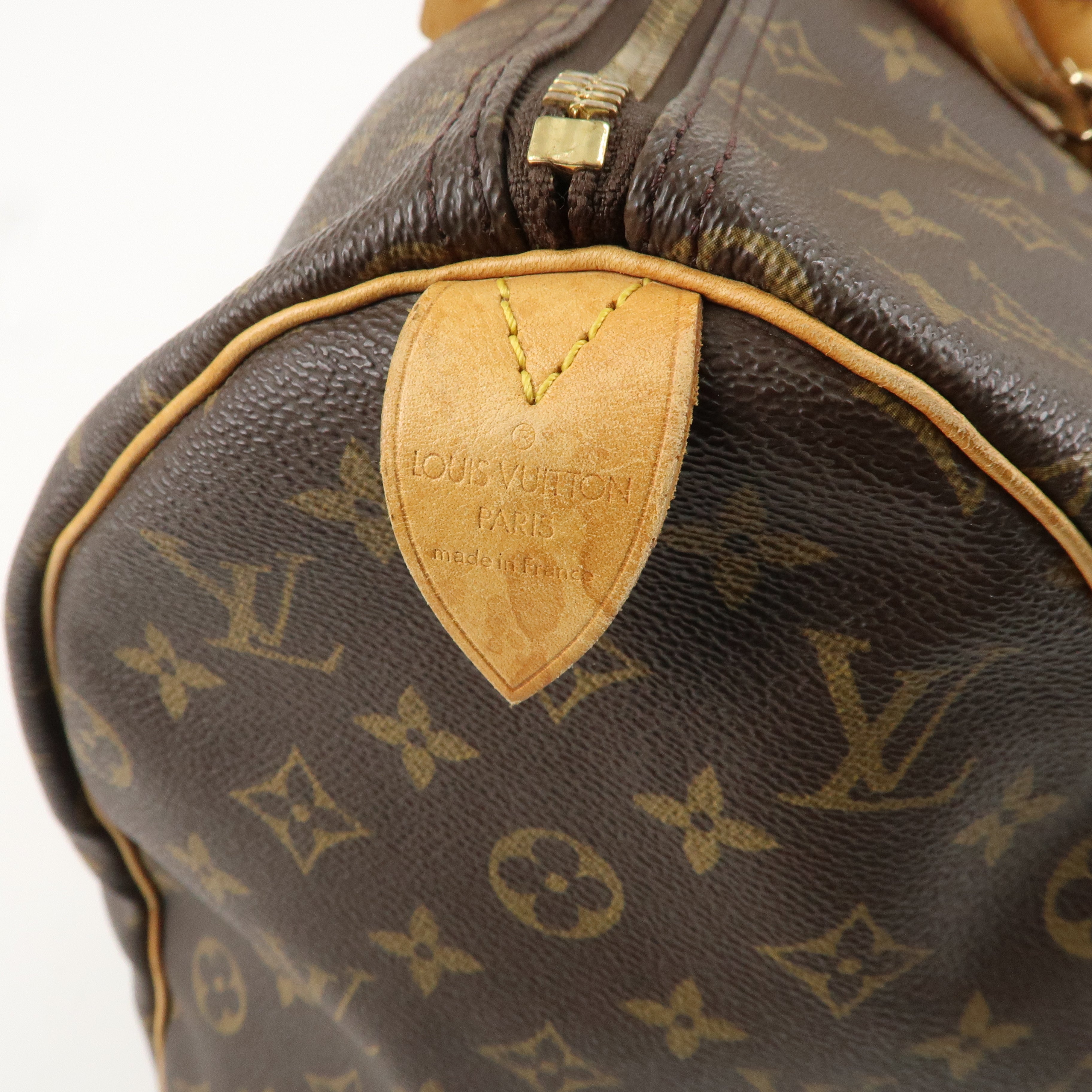 Louis Vuitton Monogram Keep All 45 Boston Bag Brown M41428