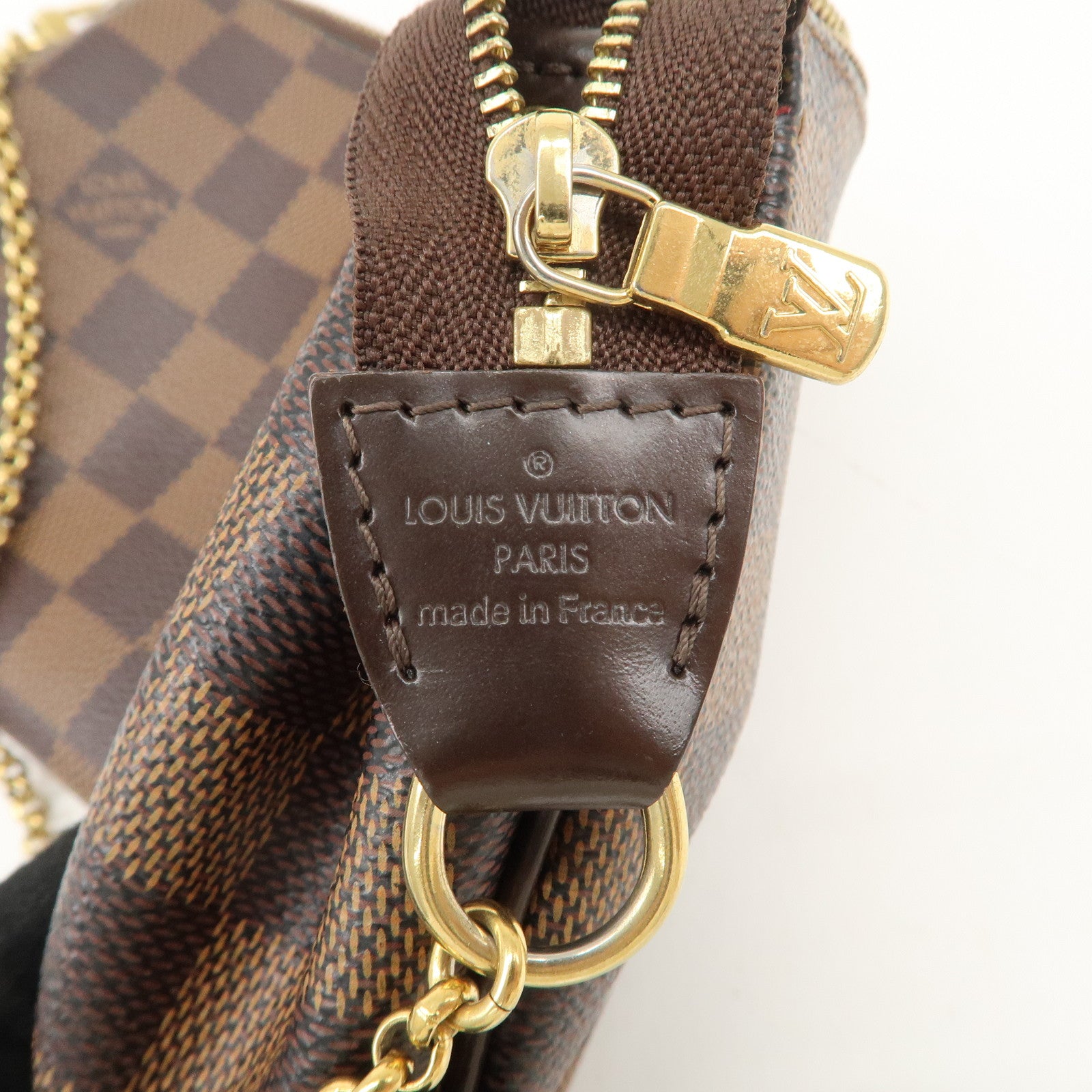 Louis Vuitton Damier Eva 2Way Hand Bag Shoulder Bag N55213 Used