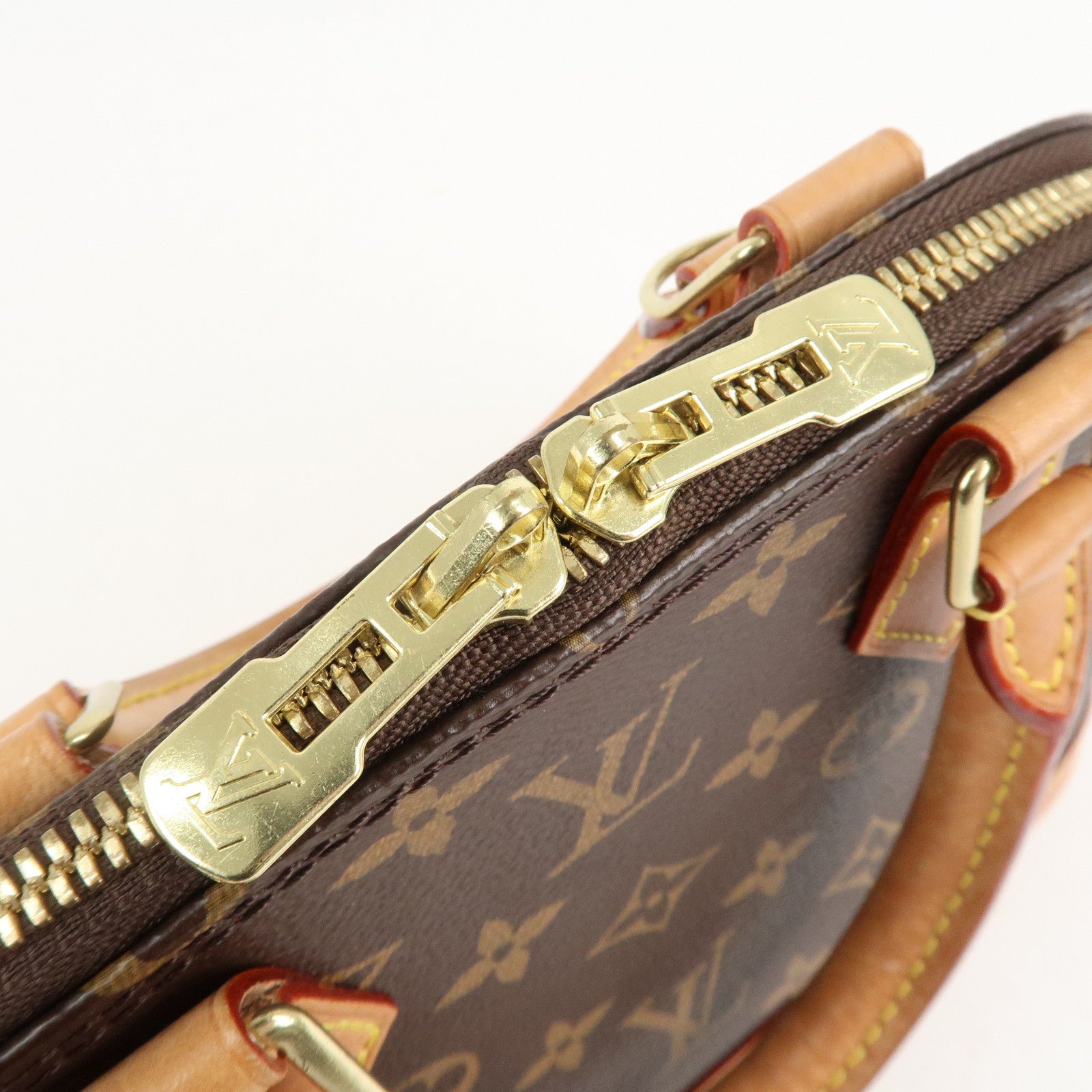 Louis Vuitton Monogram Alma BB 2 Way Hand Bag M53152 Used