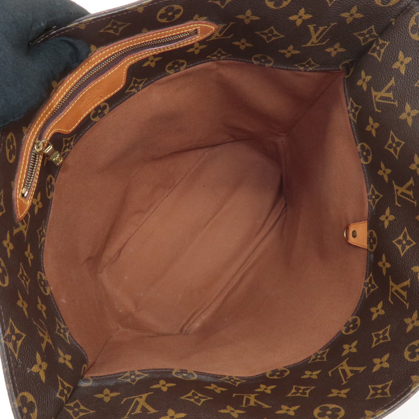 Louis Vuitton Monogram Sac Shopping Shoulder Bag M51108 Used