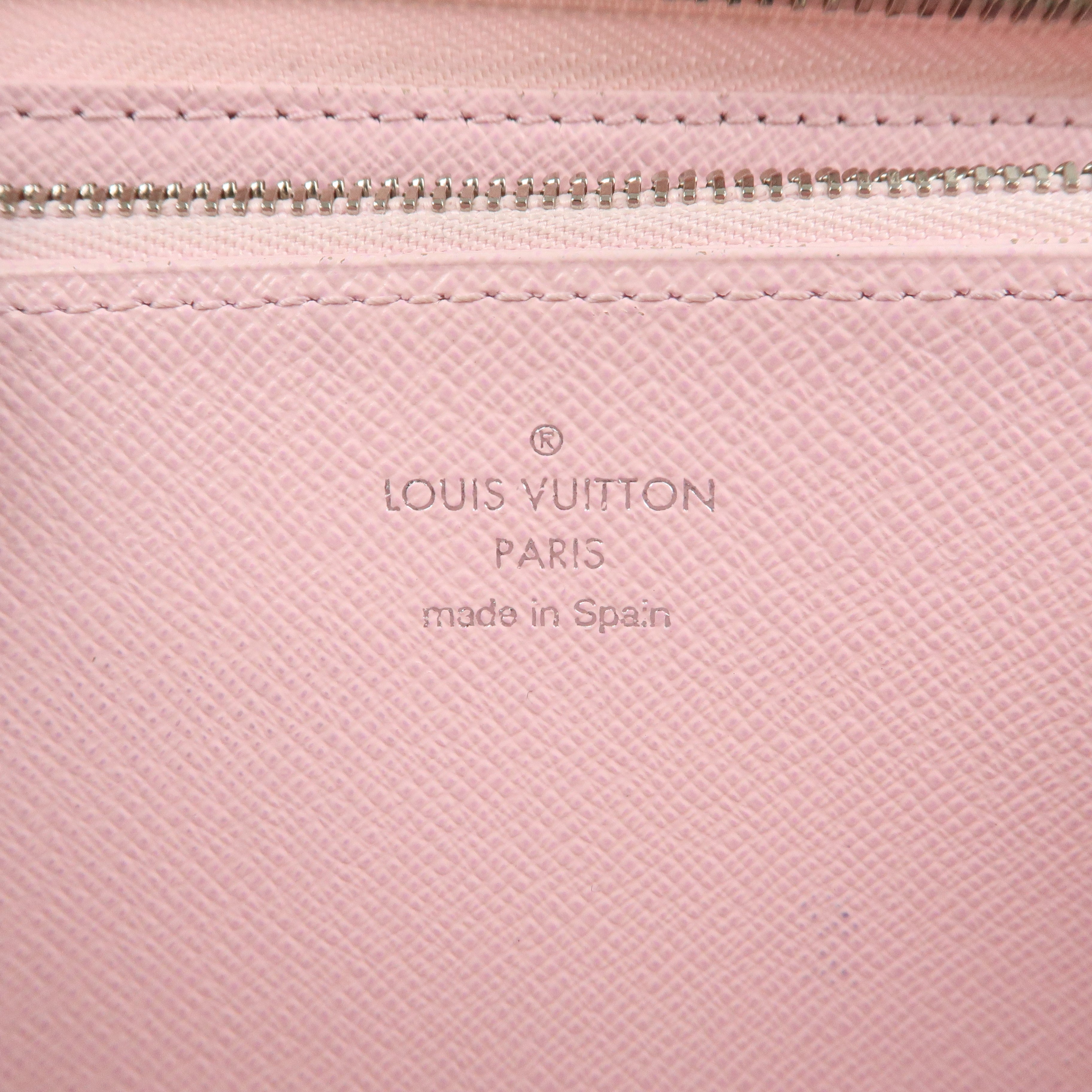 Louis Vuitton Monogram Escal Zippy Wallet Pastel Pink M69100