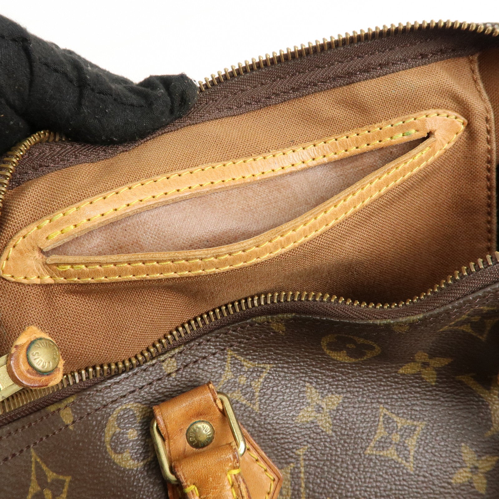 Louis Vuitton Monogram Speedy 30 Hand Bag Boston Bag M41526 Used