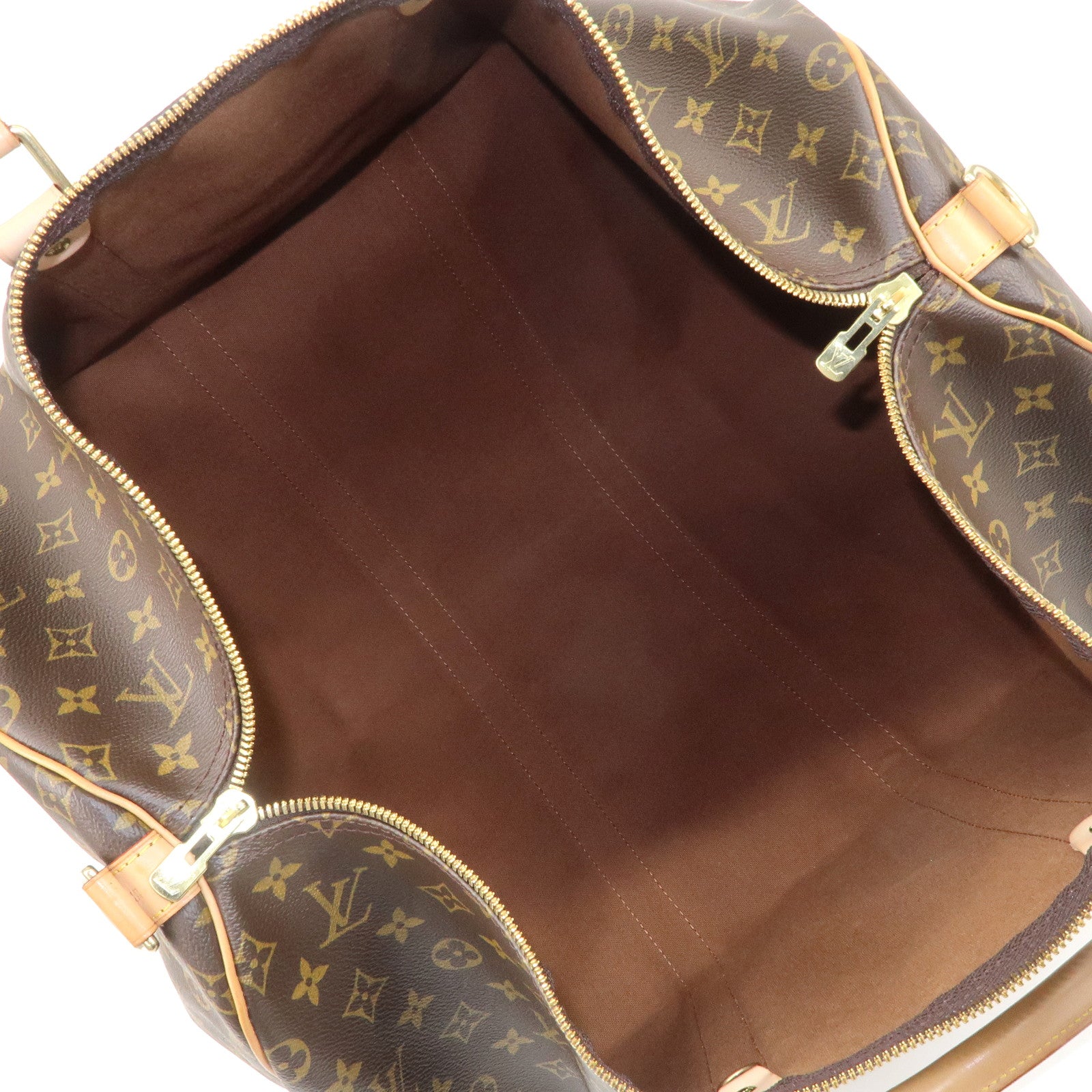 Louis Vuitton Monogram Keep All Bandouliere 55 Boston Bag M41414