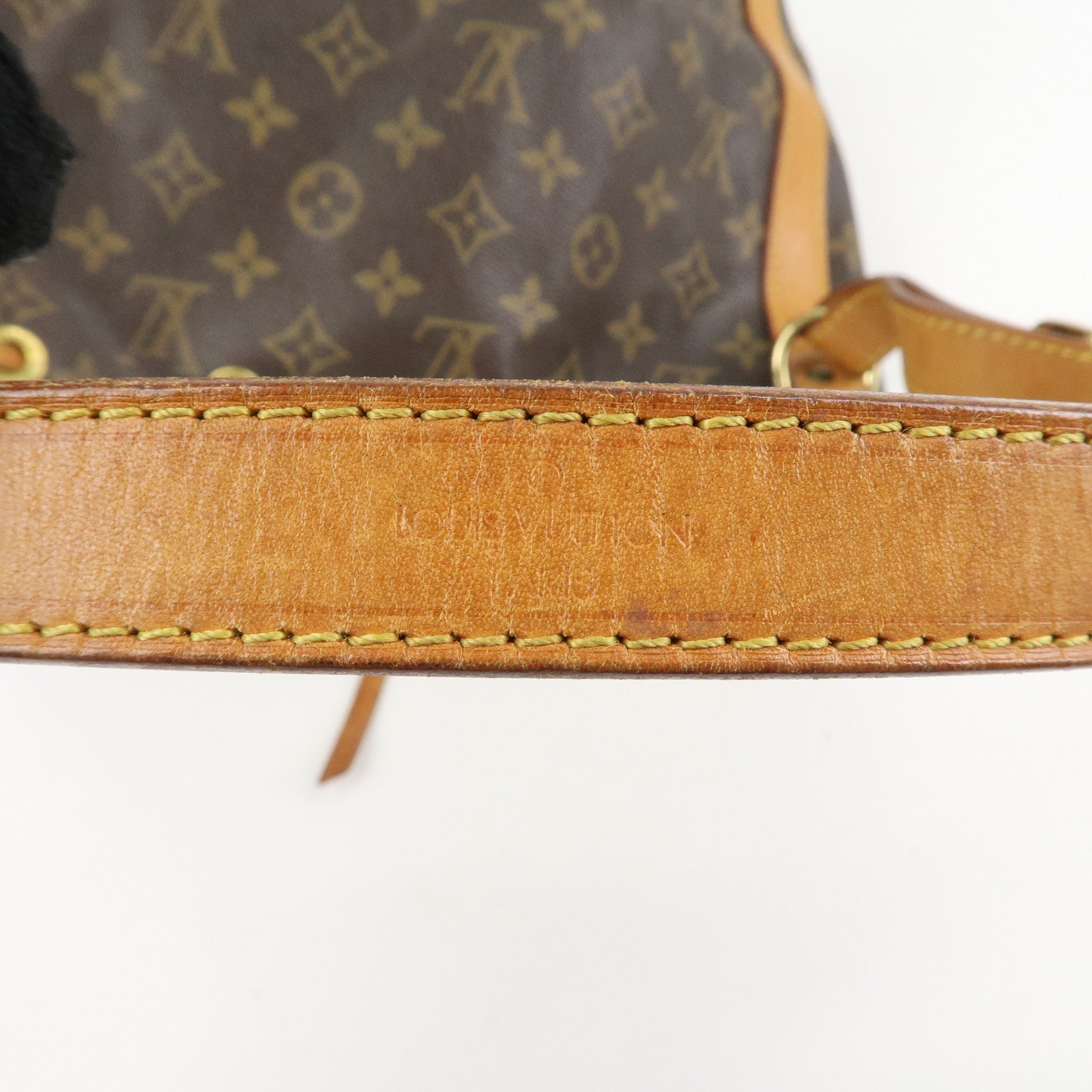 Louis Vuitton Monogram Petit Noe Shoulder Bag Brown M42226 Used