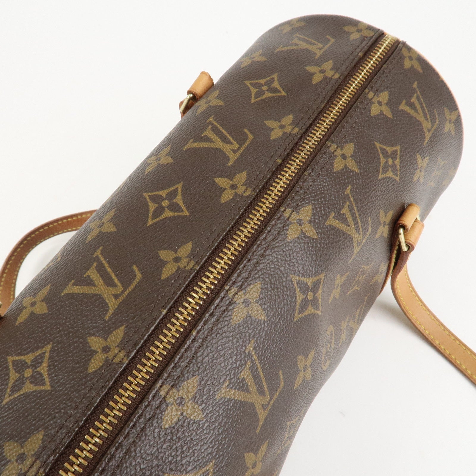 Louis Vuitton Monogram Papillon 30 Hand Bag New Style M51385 Used