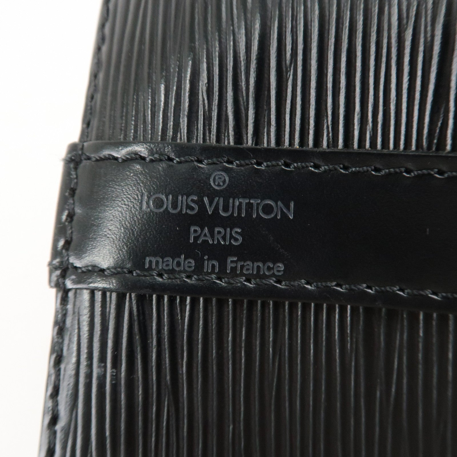 Louis Vuitton Epi Petit Noe Shoulder Bag Noir Black M59212