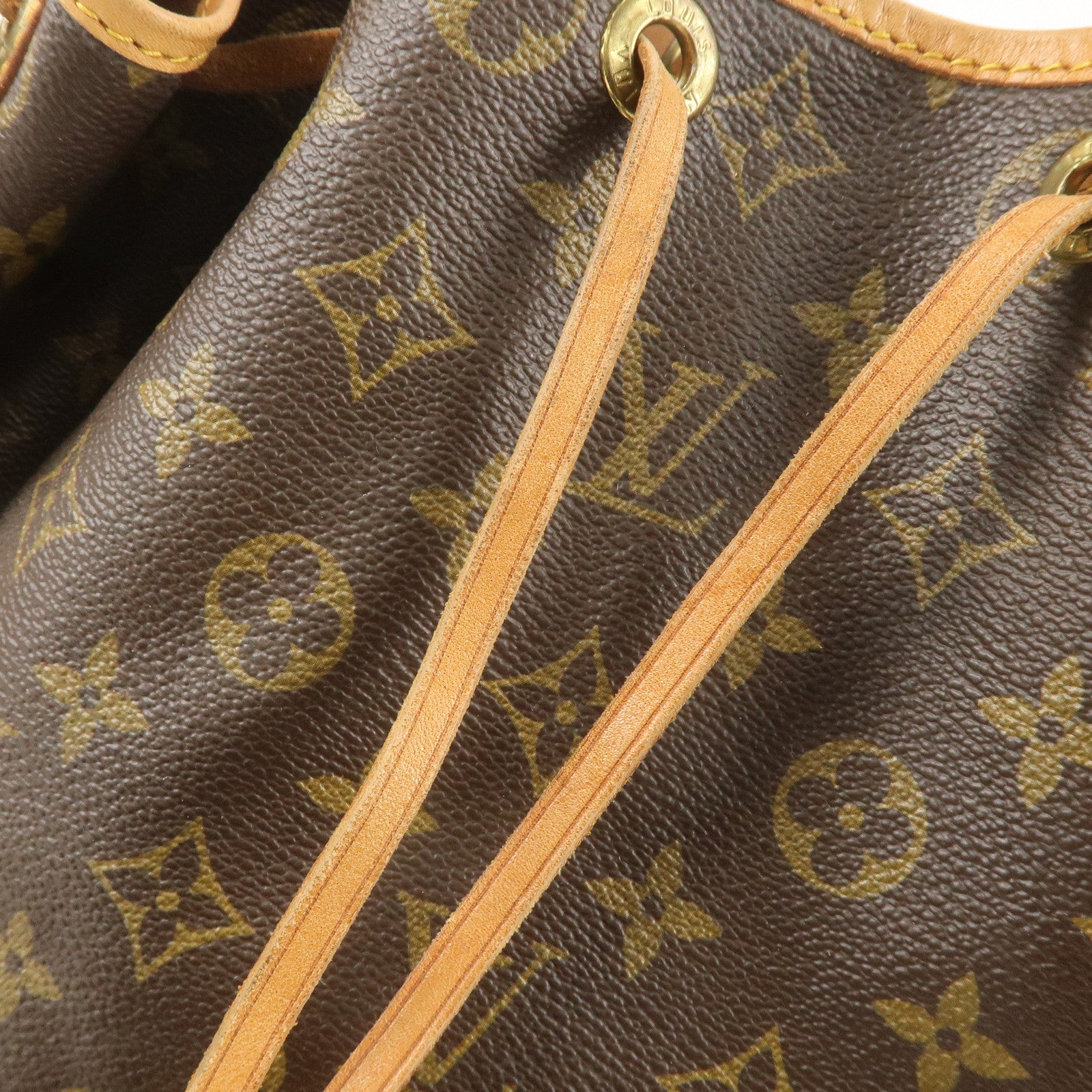 Louis Vuitton Monogram Noe Shoulder Bag Brown M42224