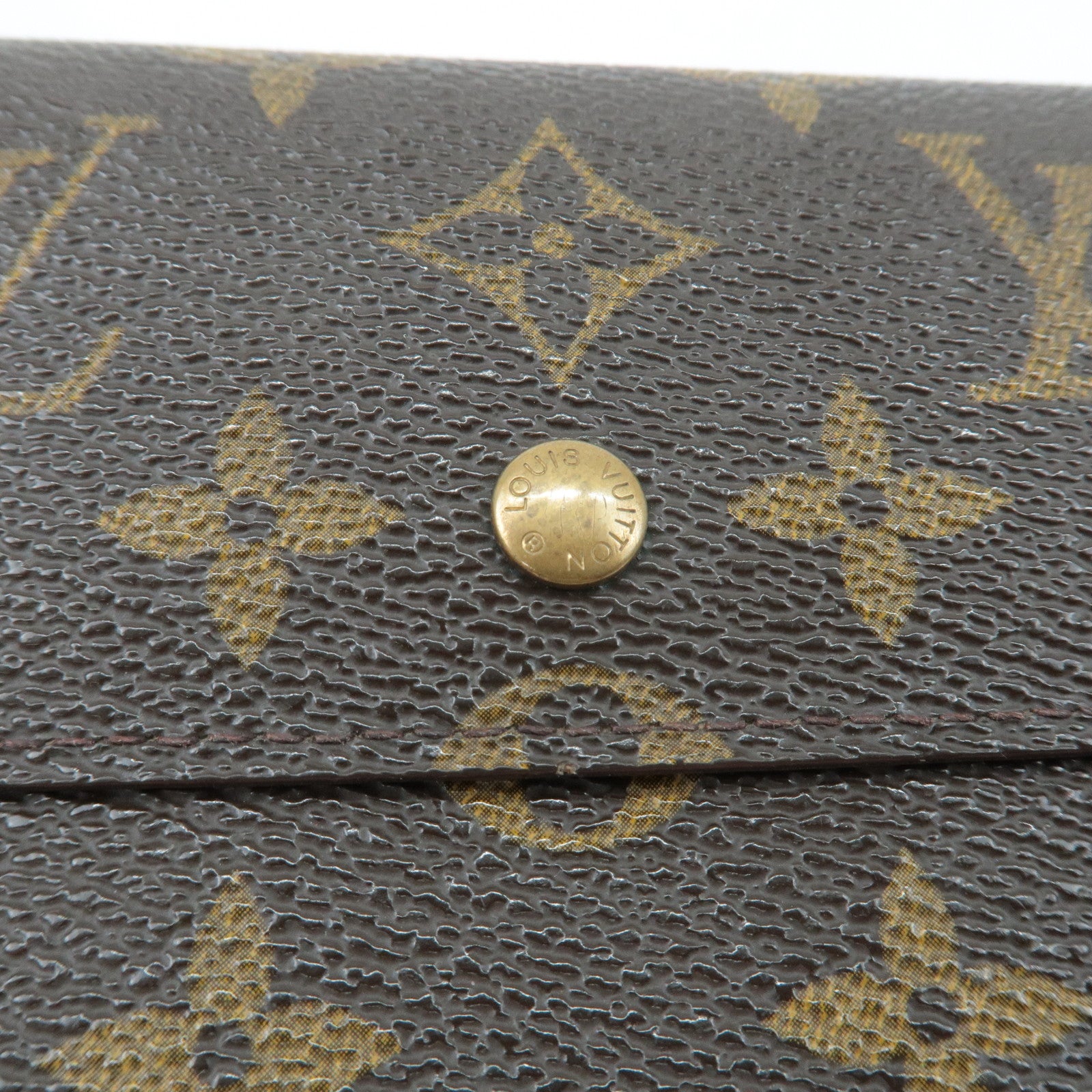 Louis Vuitton Set of 4 Monogram Portefeuille Long Wallet Used