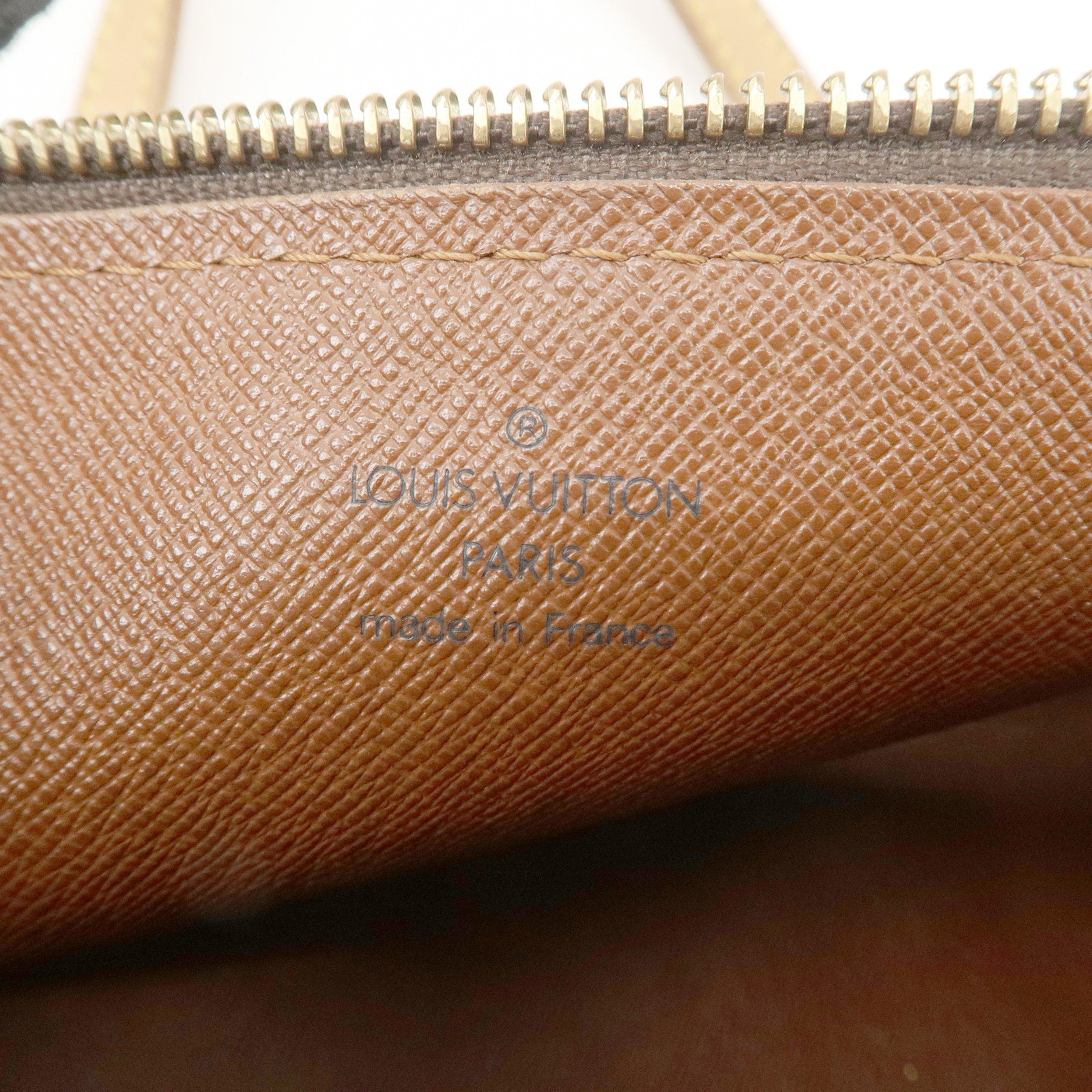 Louis Vuitton Monogram Papillon 30 Hand Bag Brown M51385 Used