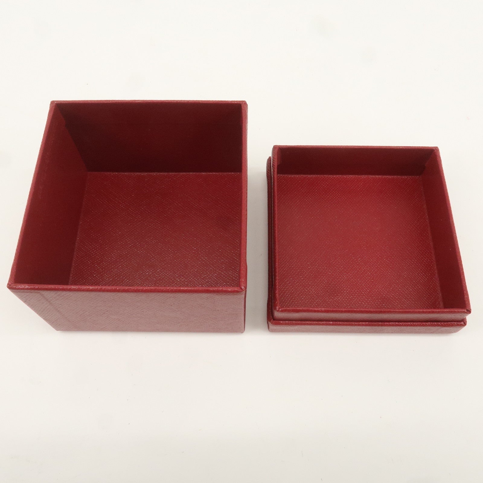 Cartier Set of 5 Ring Box Display Box Jewelry Box For Ring