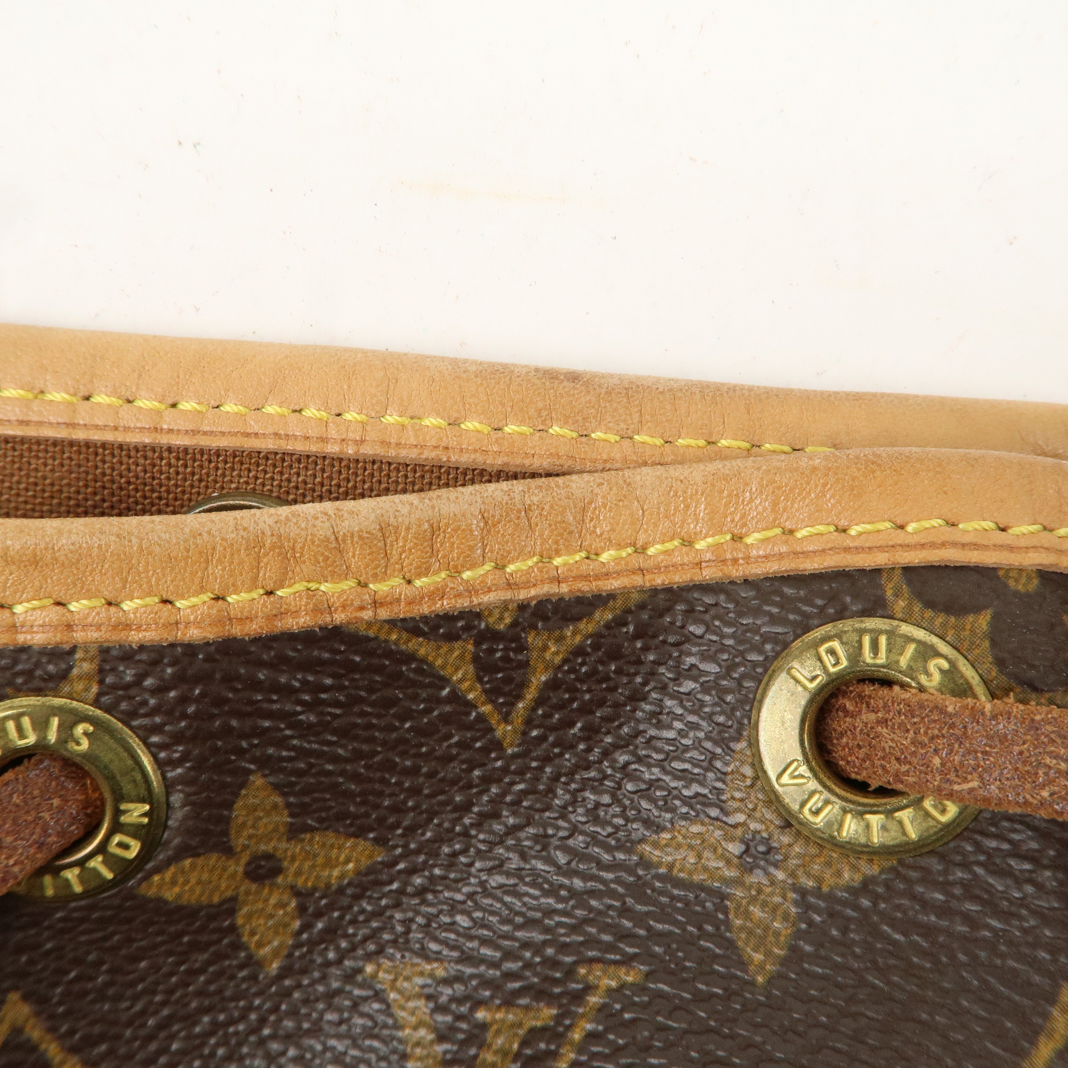 Louis Vuitton Monogram Noe Shoulder Bag Hand Bag Brown M42224