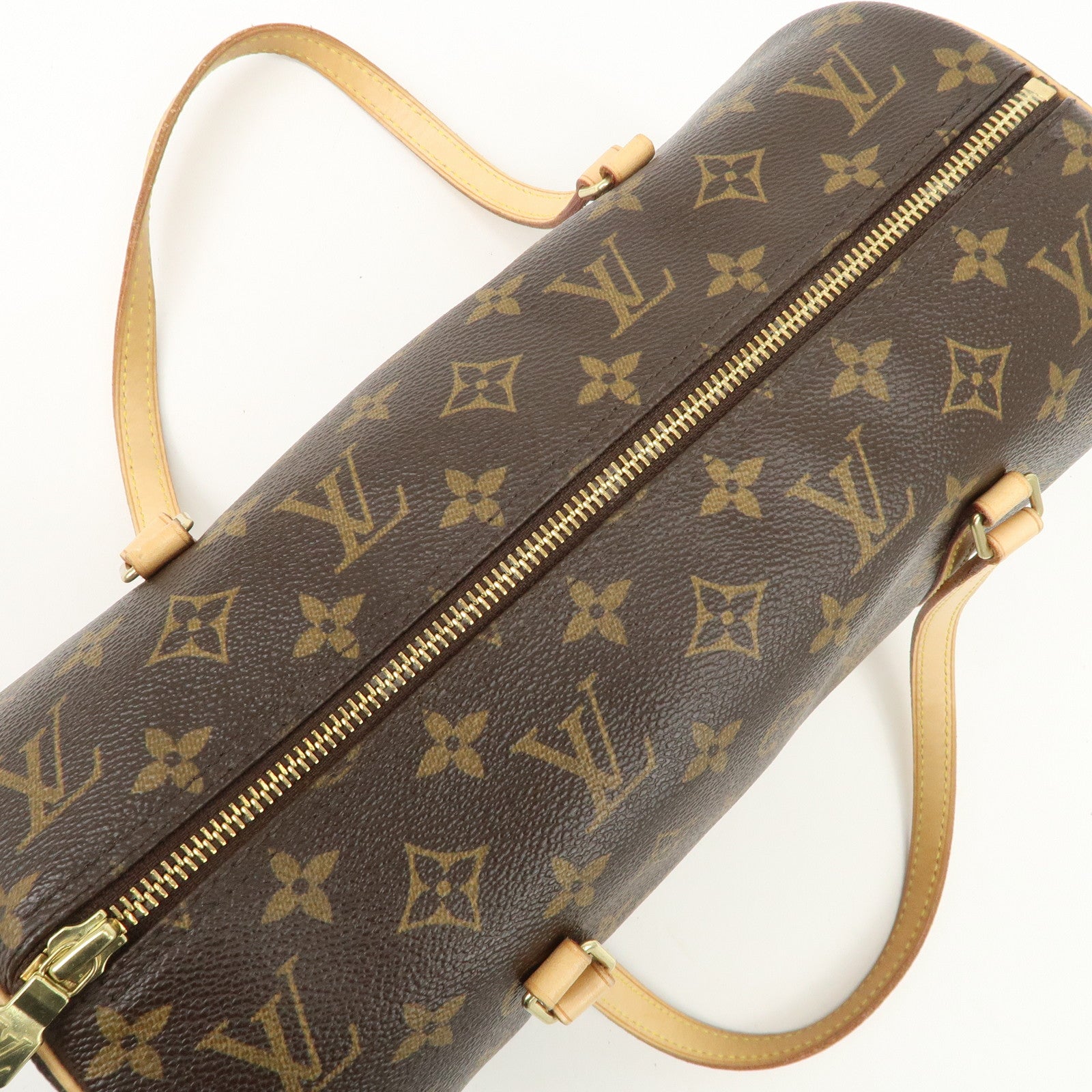 Louis Vuitton Monogram Papillon 30 Hand Bag New Style M51385 Used