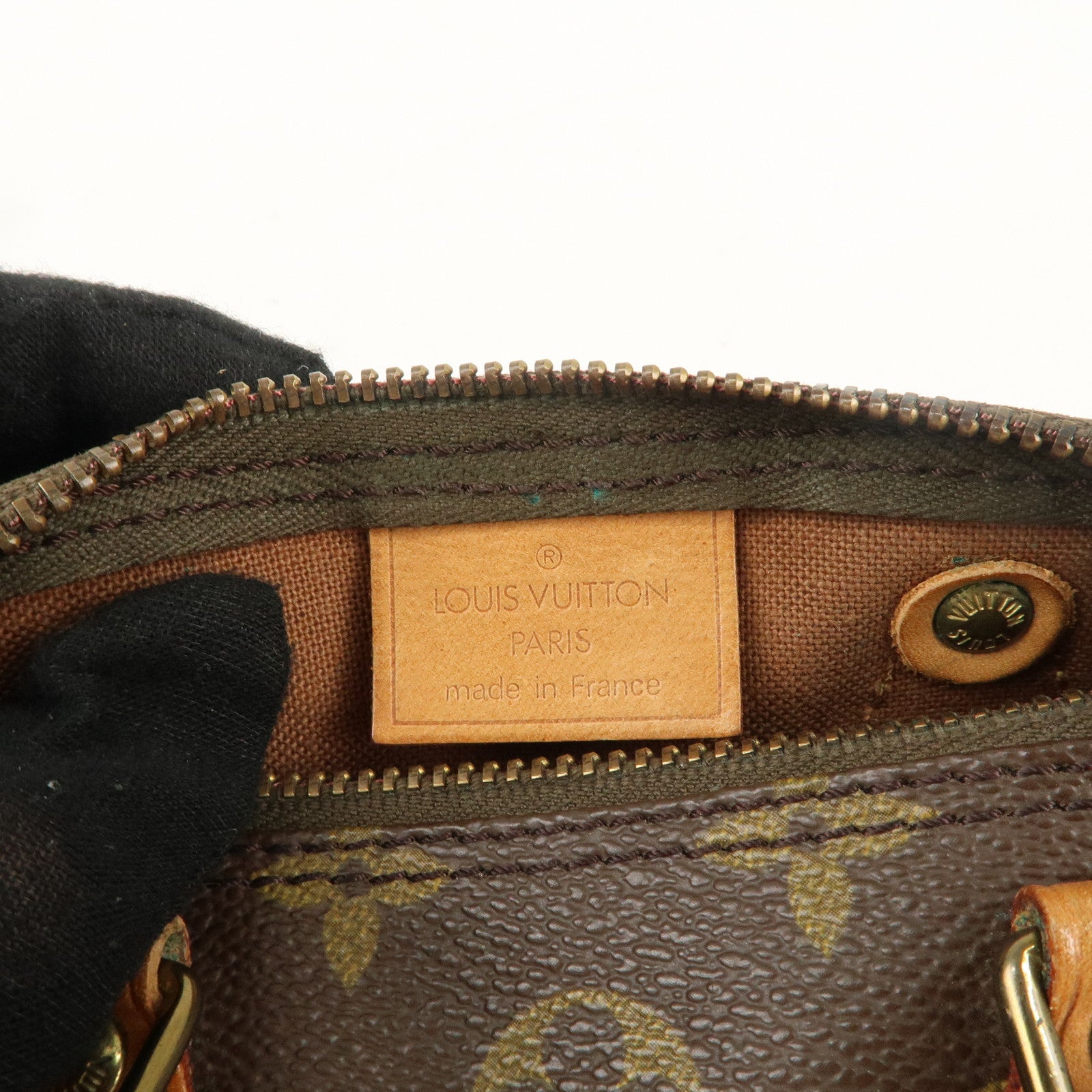 Louis Vuitton Monogram Mini Speedy 
Strap M41534 J75010