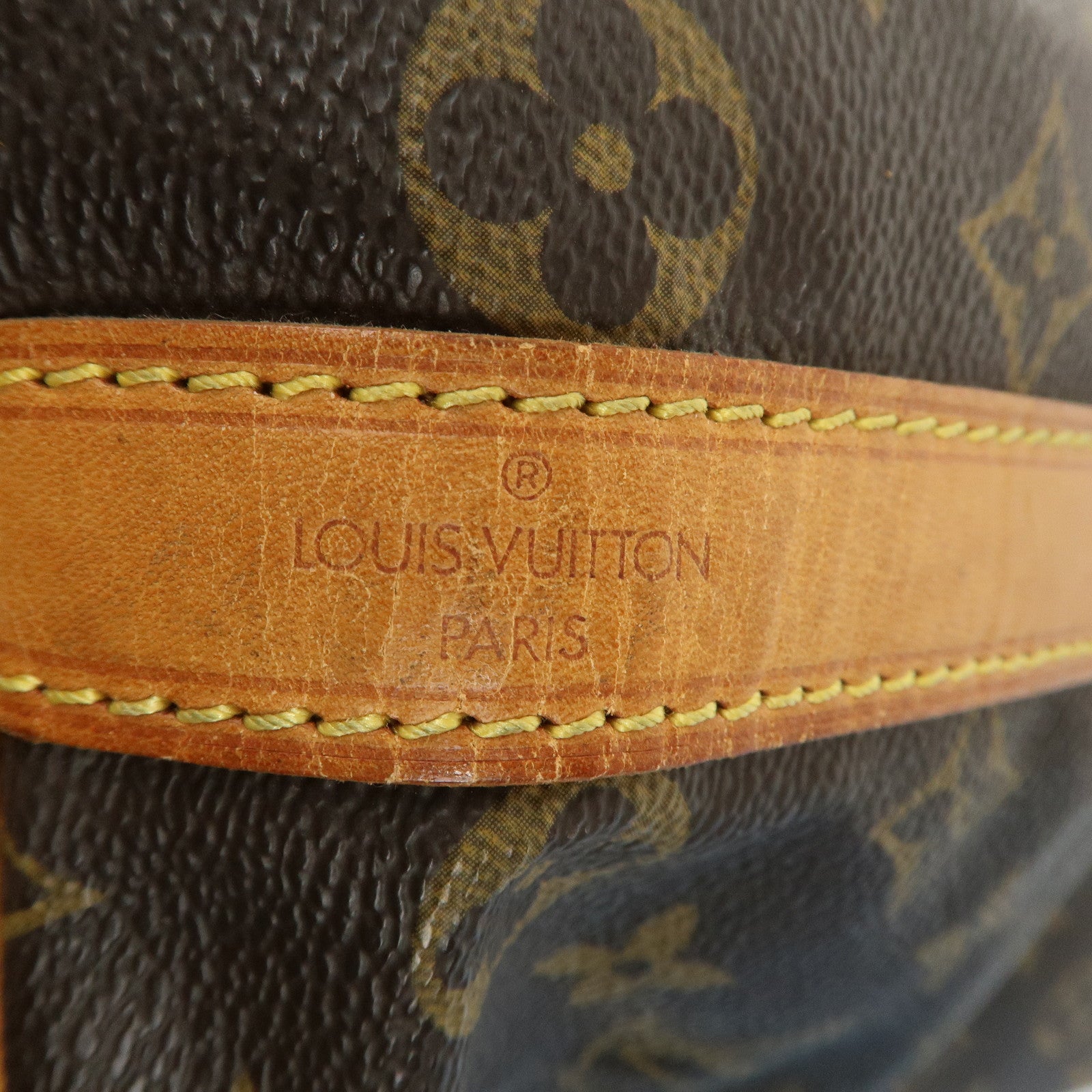 Louis Vuitton Monogram Petit Noe Shoulder Bag Brown M42226 Used