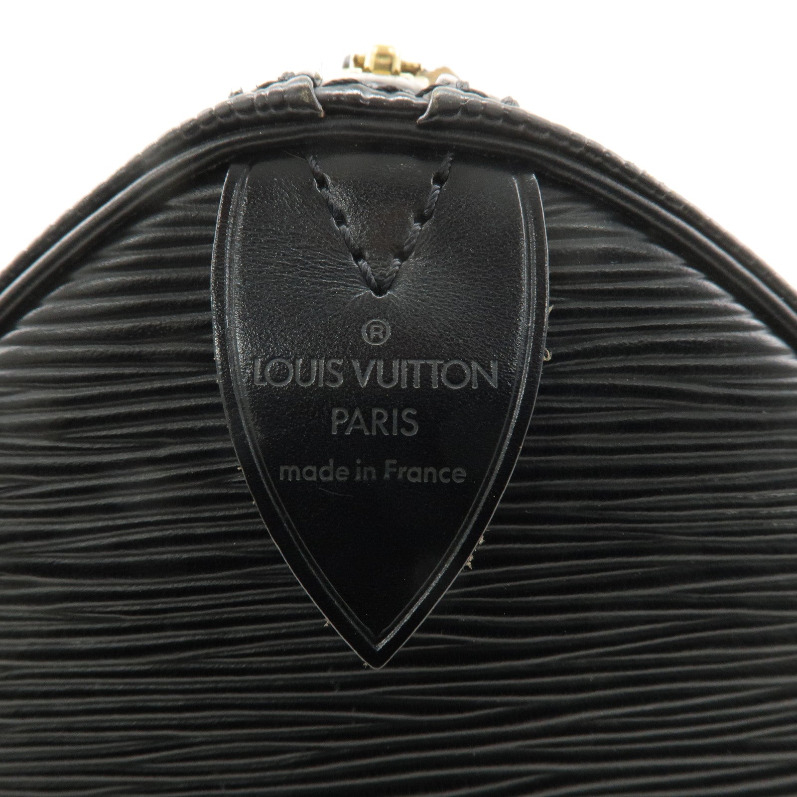 Louis Vuitton Epi Speedy 30 Leather Hand Bag Black Noir M59022