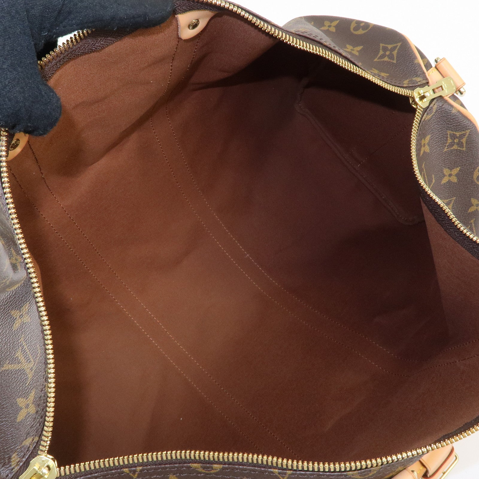 Louis Vuitton Monogram Keep All Bandoulier 50 Boston Bag M41416