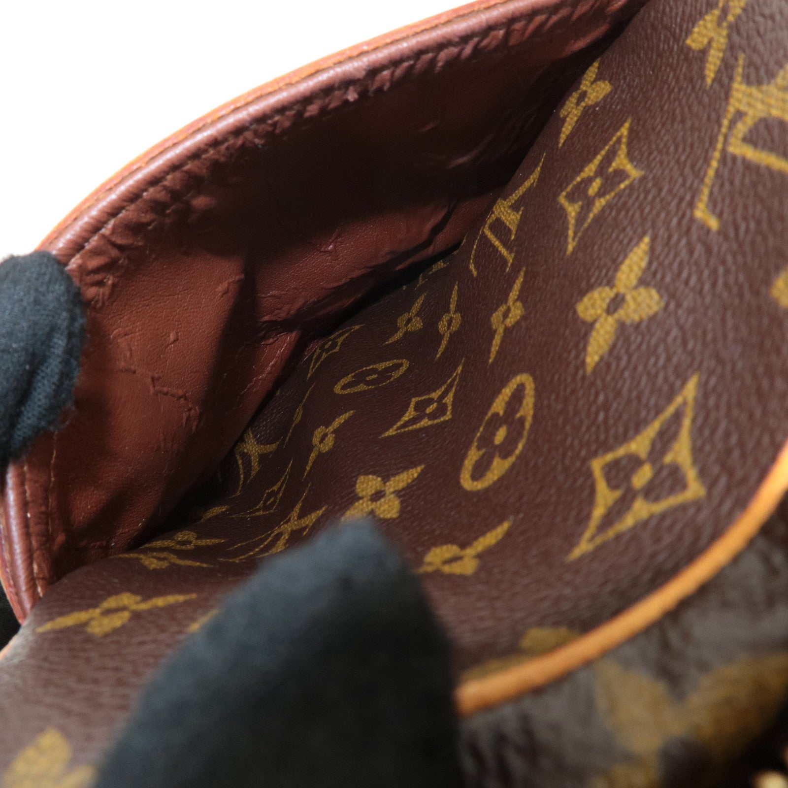 Louis Vuitton Monogram Danube Shoulder Bag Brown M45266