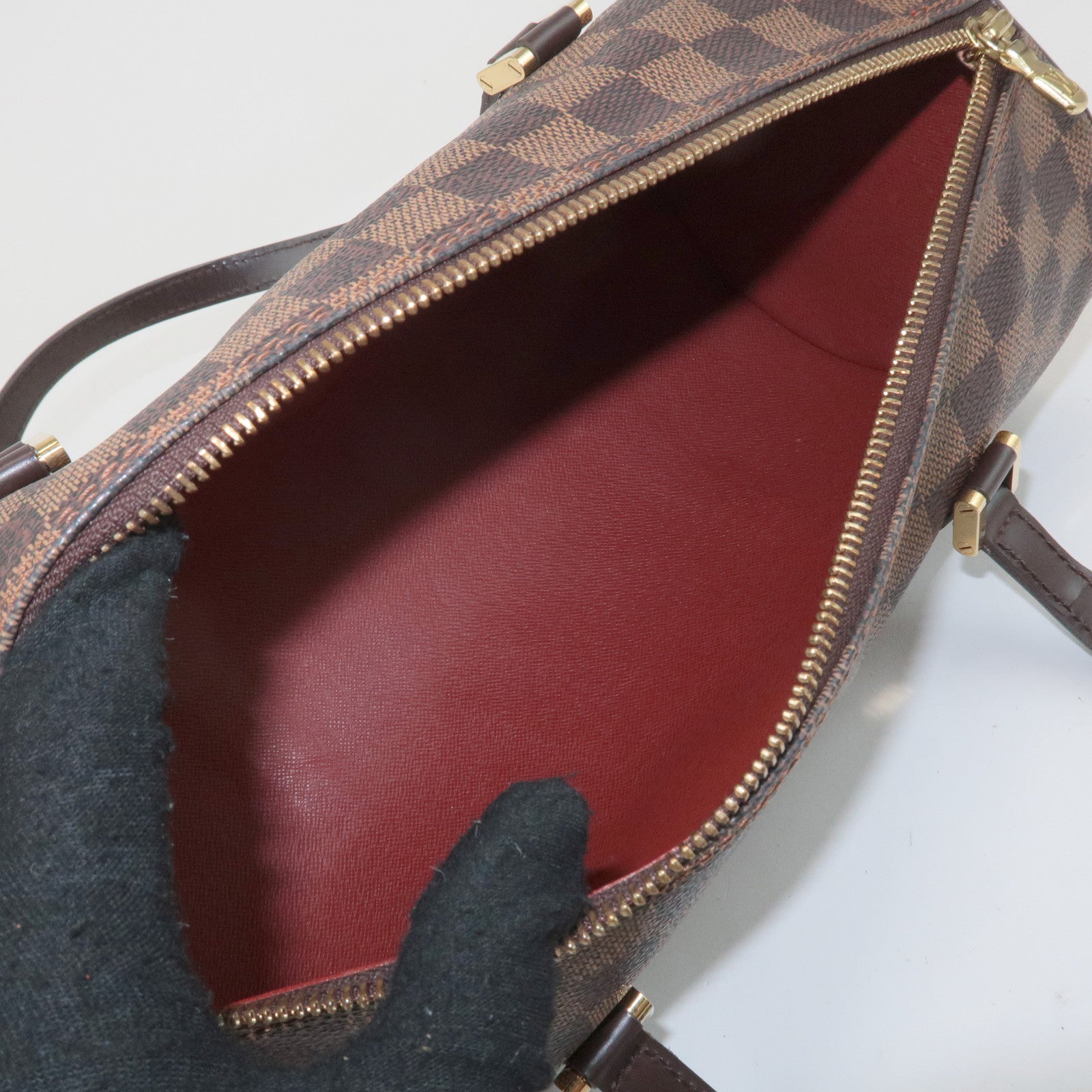 Louis Vuitton Damier Papillon 30 Hand Bag Brown N41210