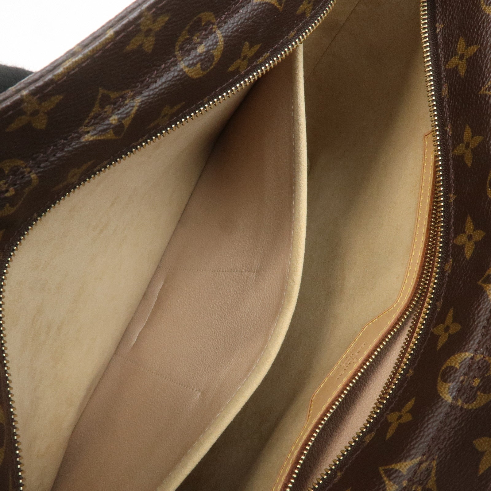 Louis Vuitton Monogram Luco Tote Bag Hand Bag Brown M51155