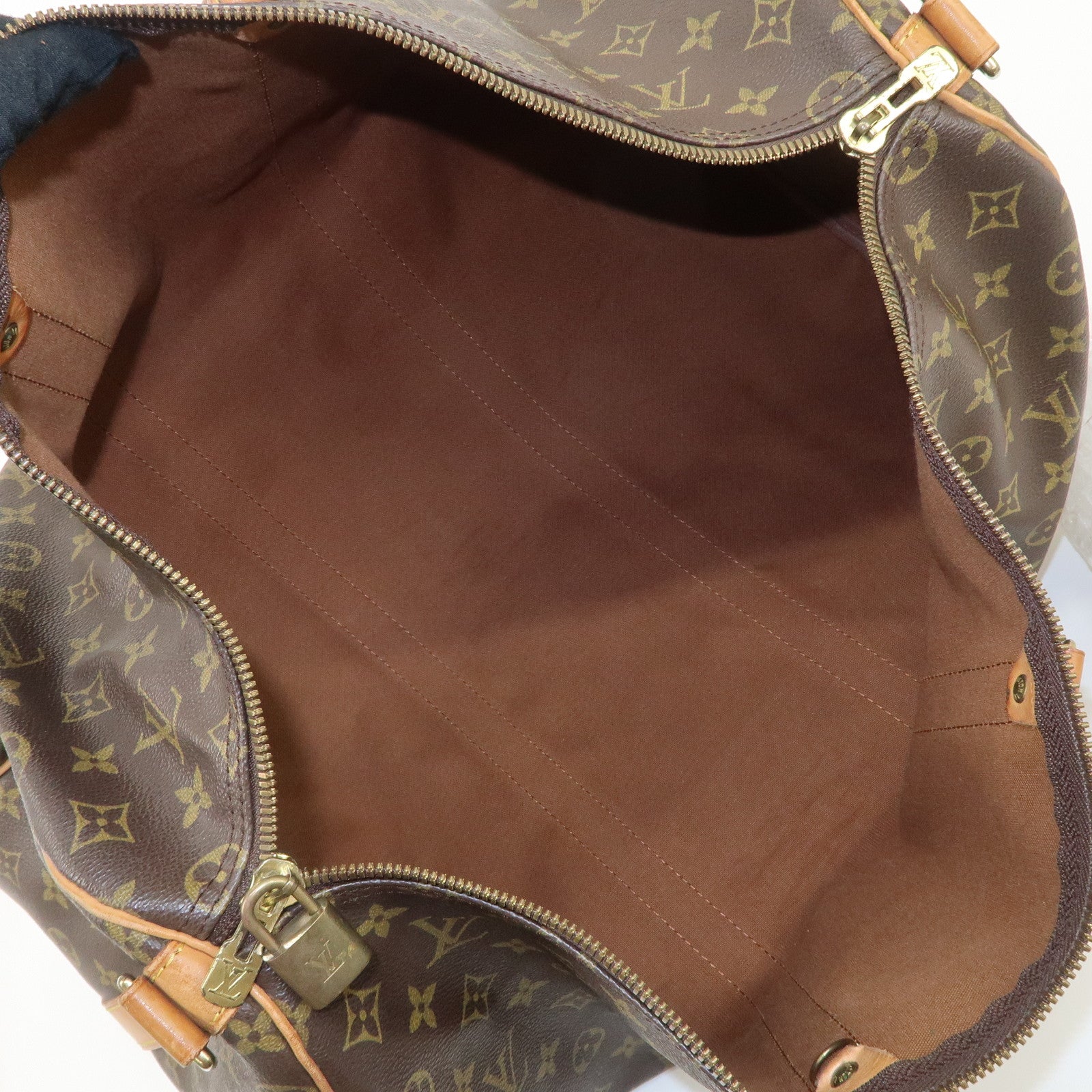 Louis Vuitton Monogram Keep All Bandouliere 50 Boston Bag M41416 Used