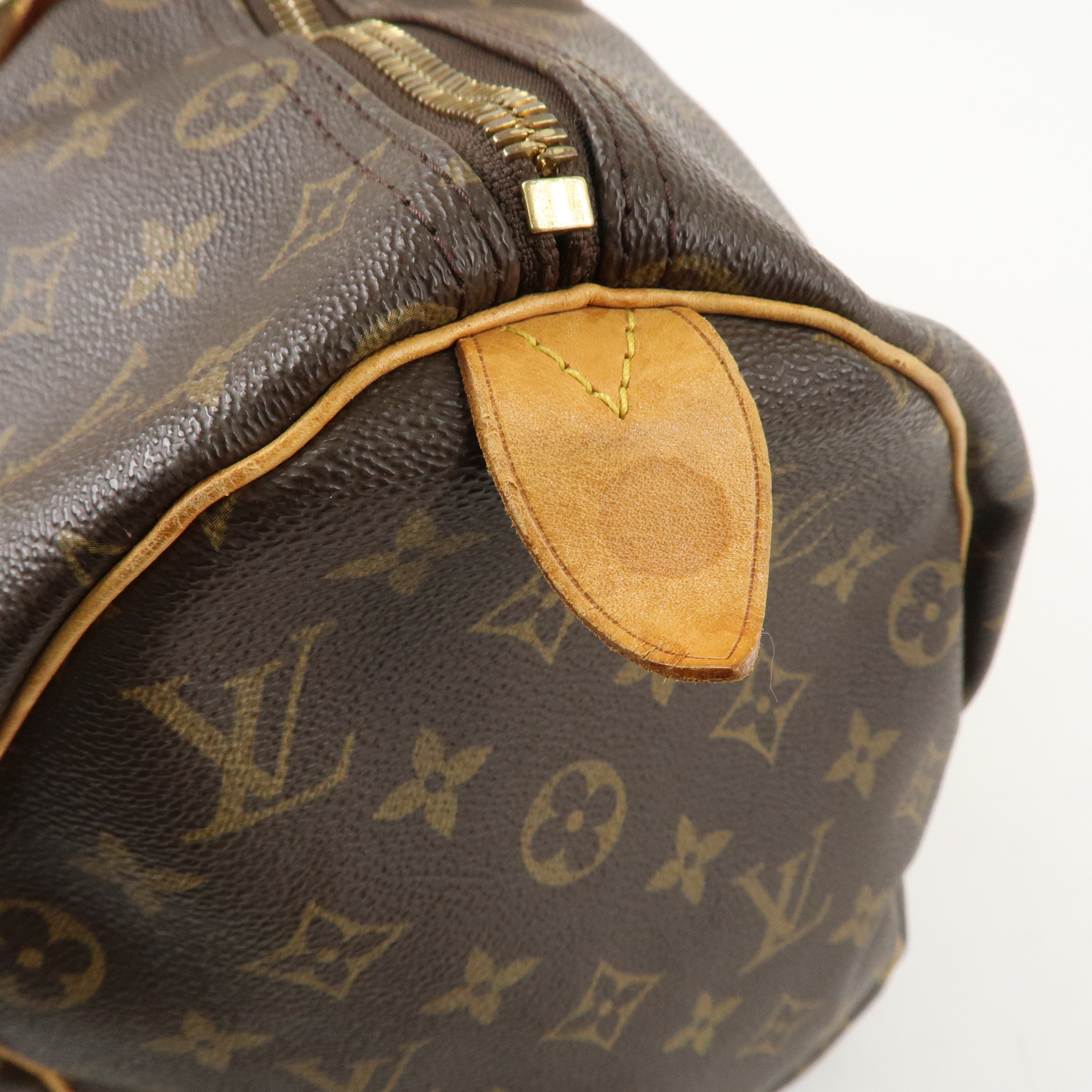 Louis Vuitton Monogram Keep All 45 Boston Bag Brown M41428