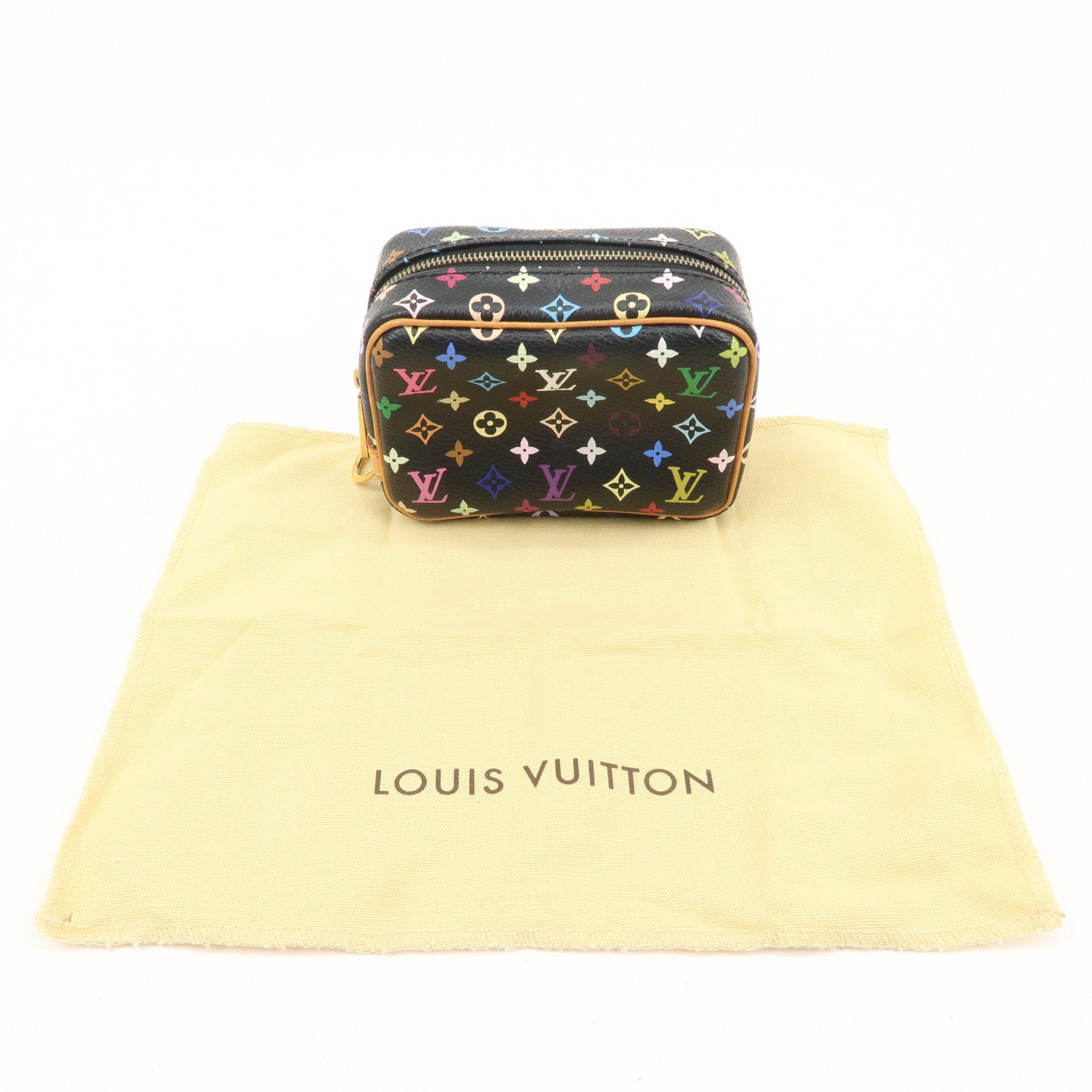 Louis Vuitton Monogram Multi Color Trousse Wapity Pouch M58034 Used