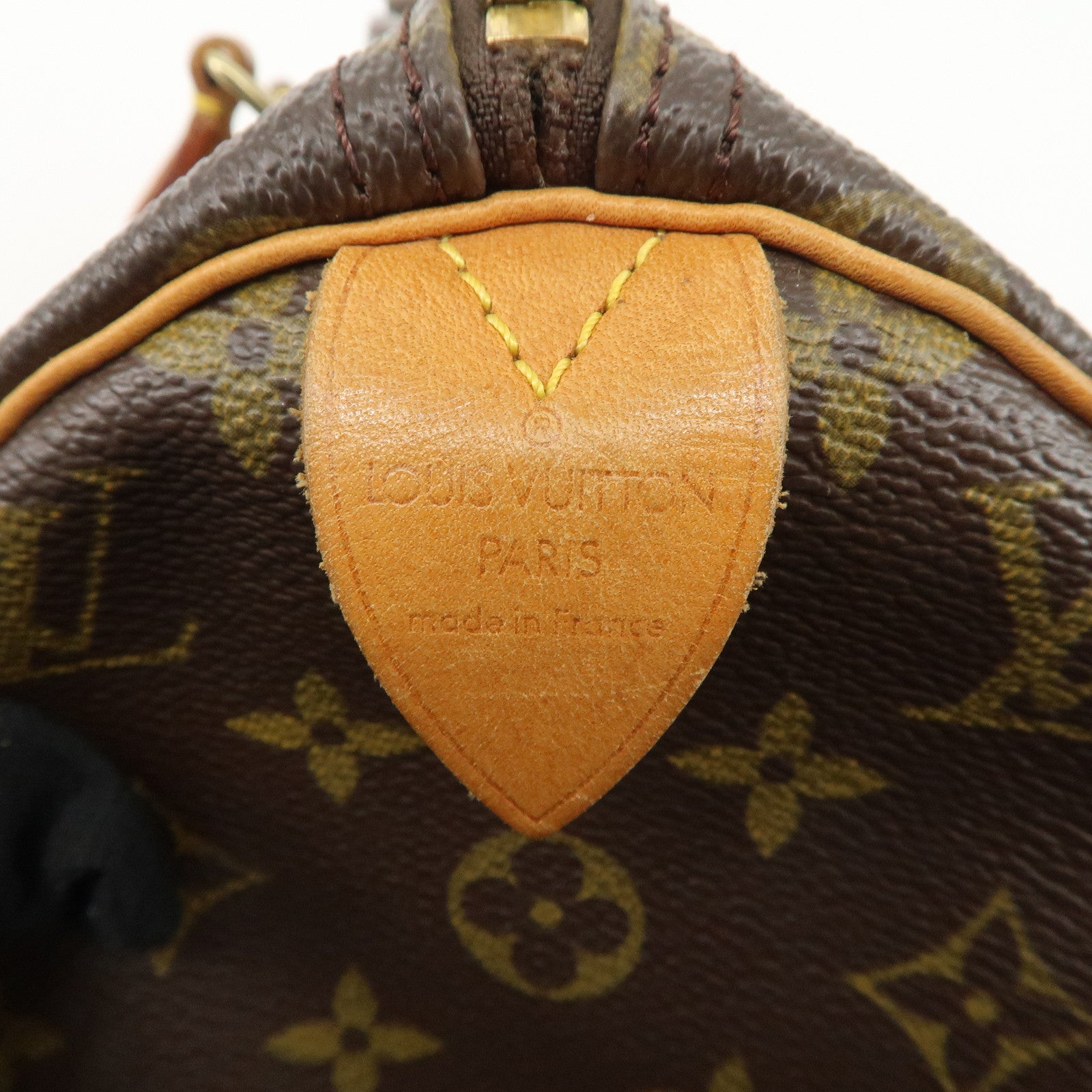 Louis Vuitton Monogram Speedy 30 Hand Bag Boston Bag M41526 Used