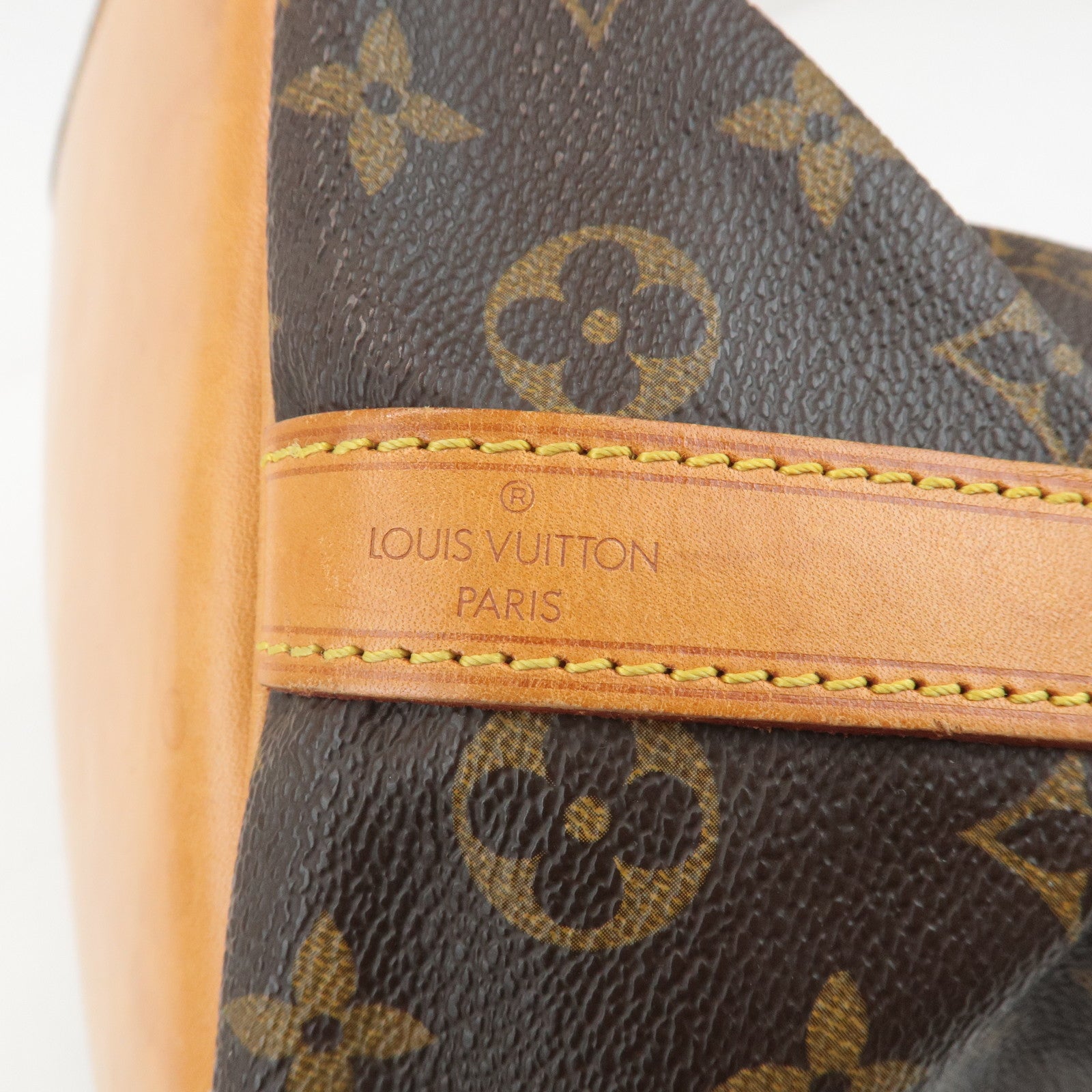 Louis Vuitton Monogram Petit Noe Shoulder Bag Brown M42226 Used