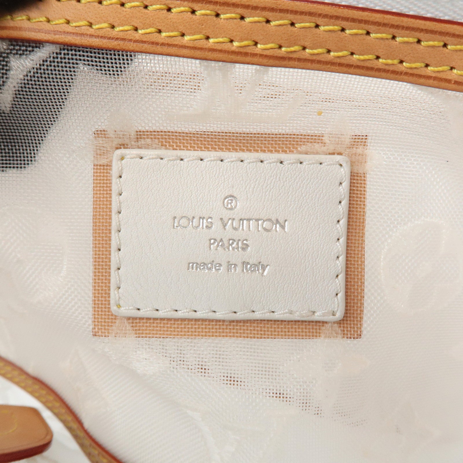 Louis Vuitton Monogram Transparence Lockit East West Bag M40701