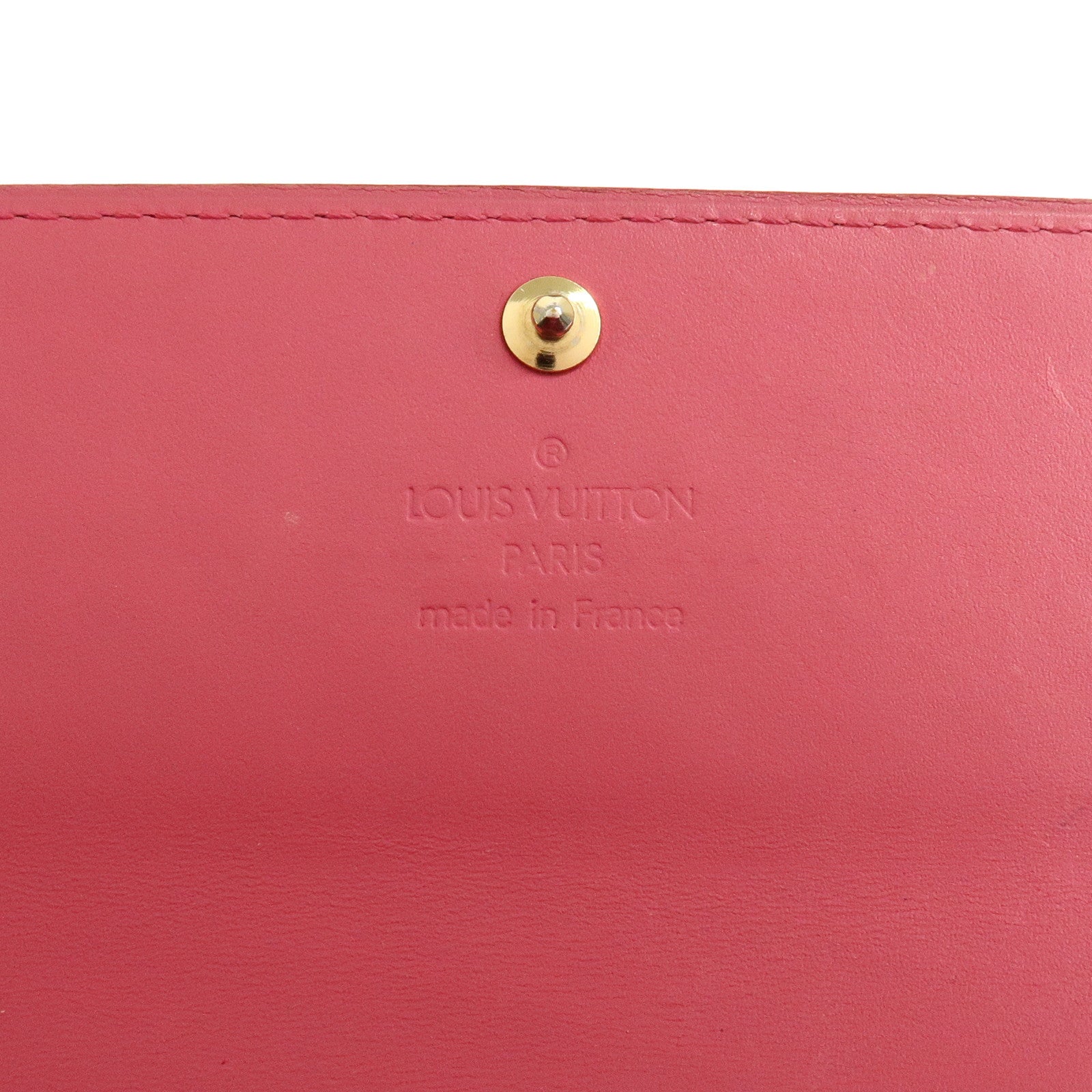 Louis Vuitton Monogram Vernis Portefeuille Sarah LongWallet