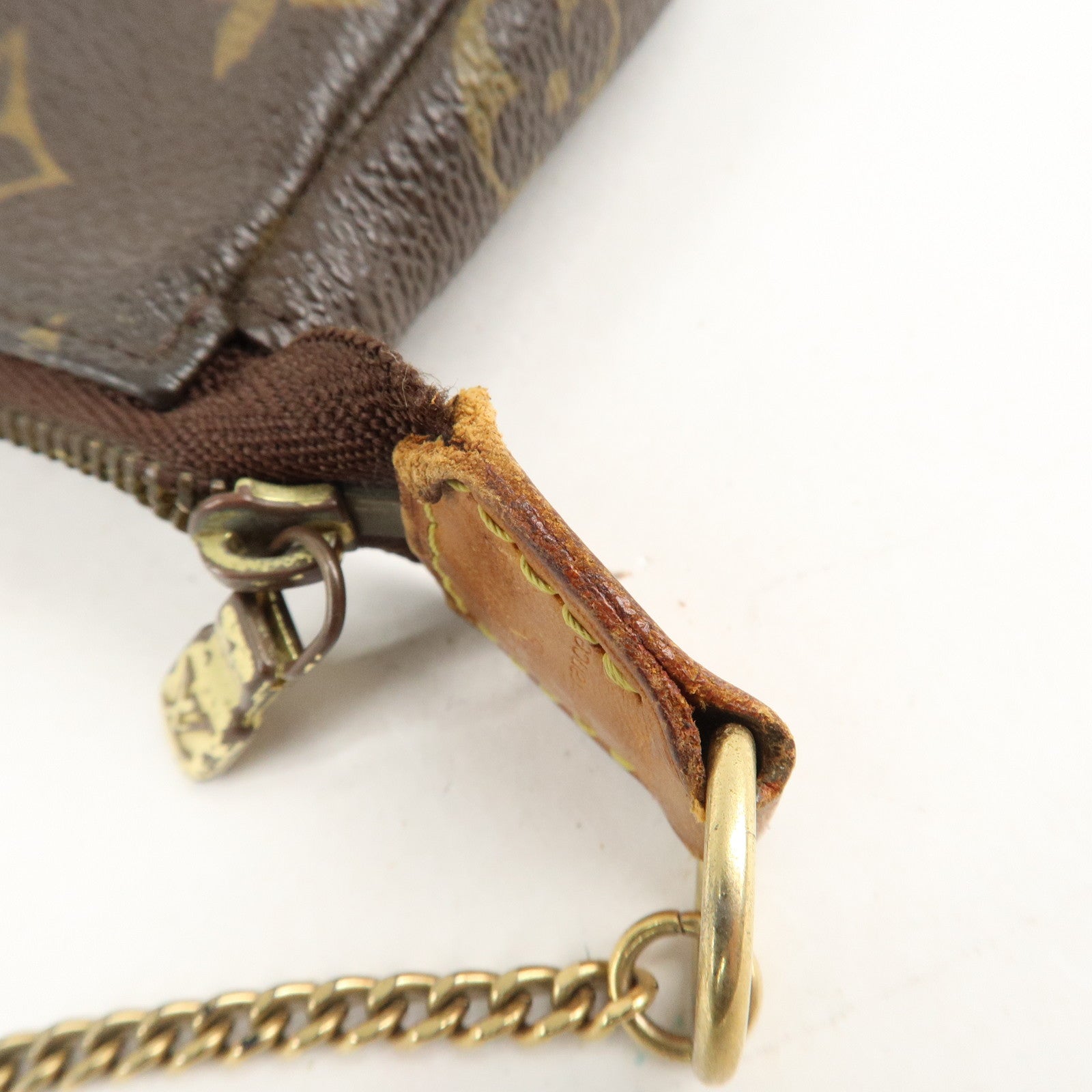 Louis Vuitton Monogram Mini Pochette Accessoires Pouch M58009