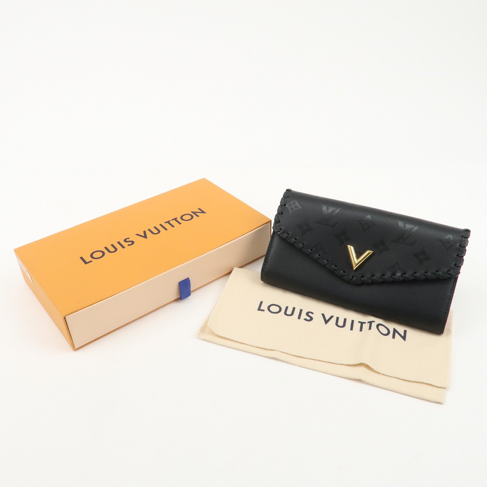 Louis Vuitton Monogram Portefeuille Very Wallet Noir M62059