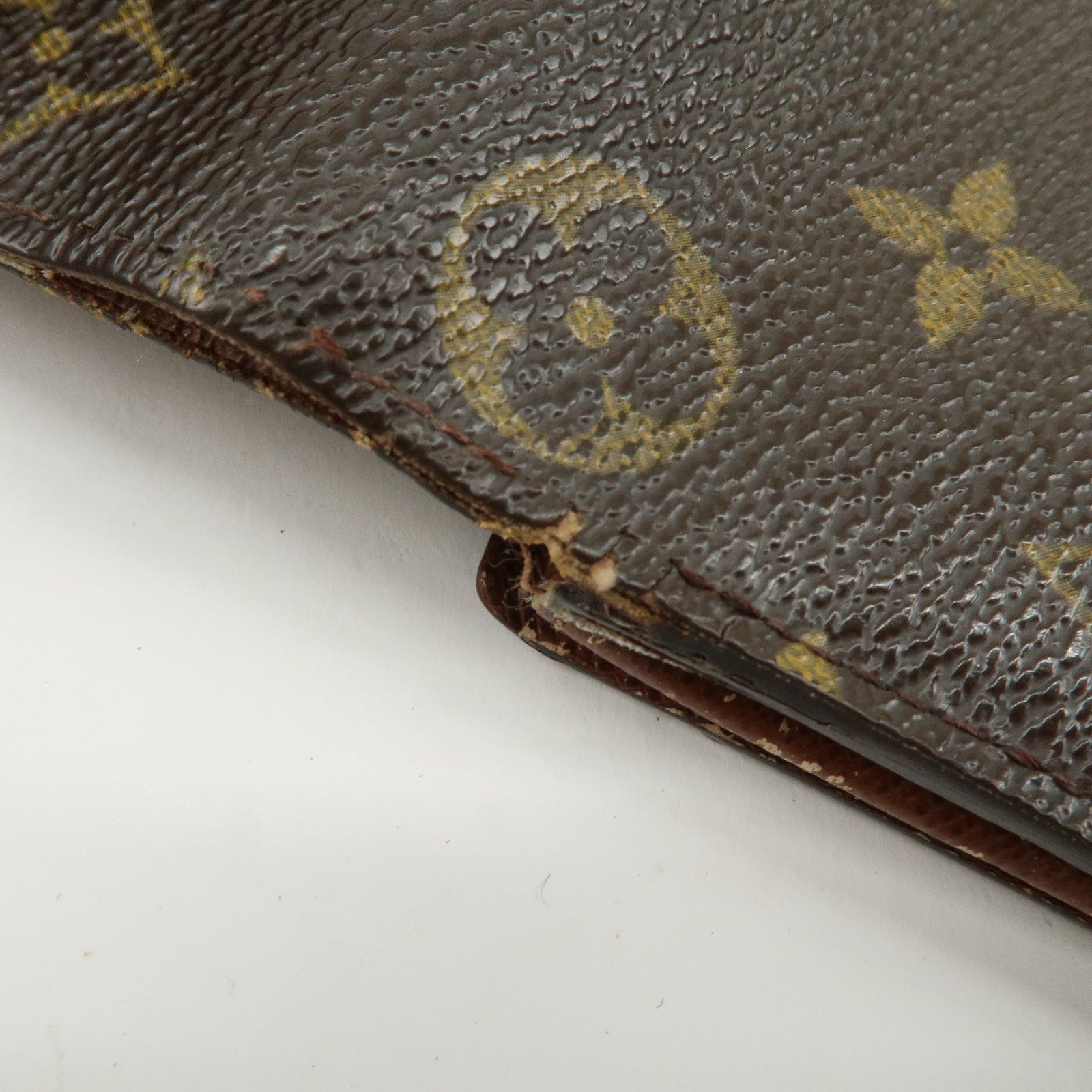 Louis Vuitton Set of 2 Monogram Long Wallet Brown M61725 Used