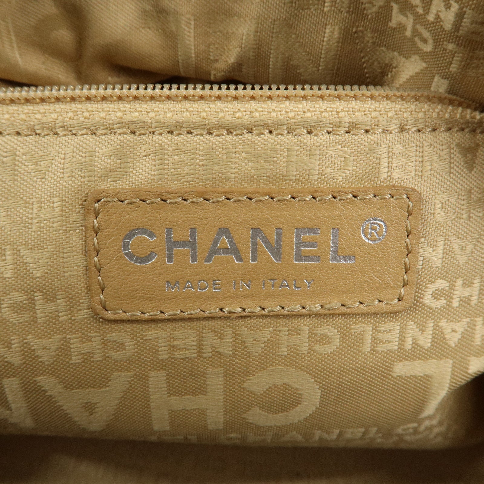 CHANEL Chocolate Bar Caviar Skin Mini Boston Bag Shoulder Bag