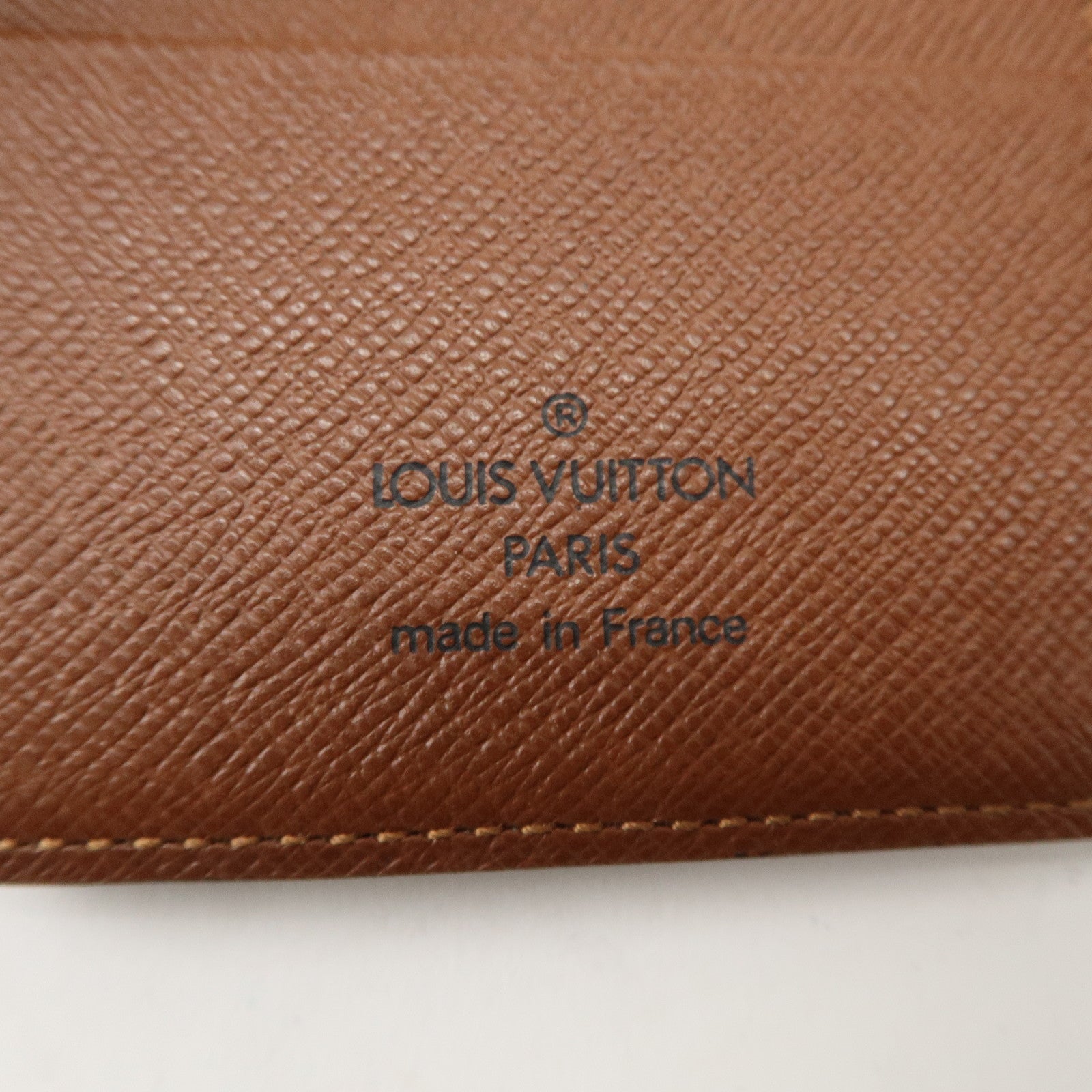 Louis Vuitton Monogram Tri- Fold Card Case Brown M61731