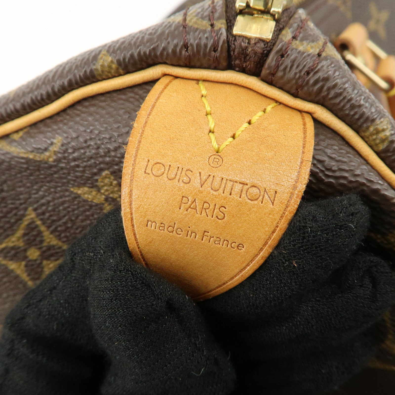 Louis Vuitton Monogram Speedy 35 Hand Bag Boston Bag M41524 Used