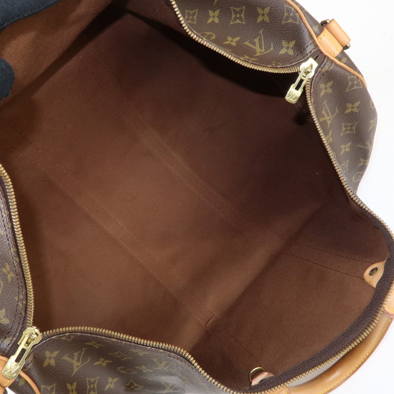 Louis Vuitton Monogram Keep All Bandouliere 55 Boston Bag M41414