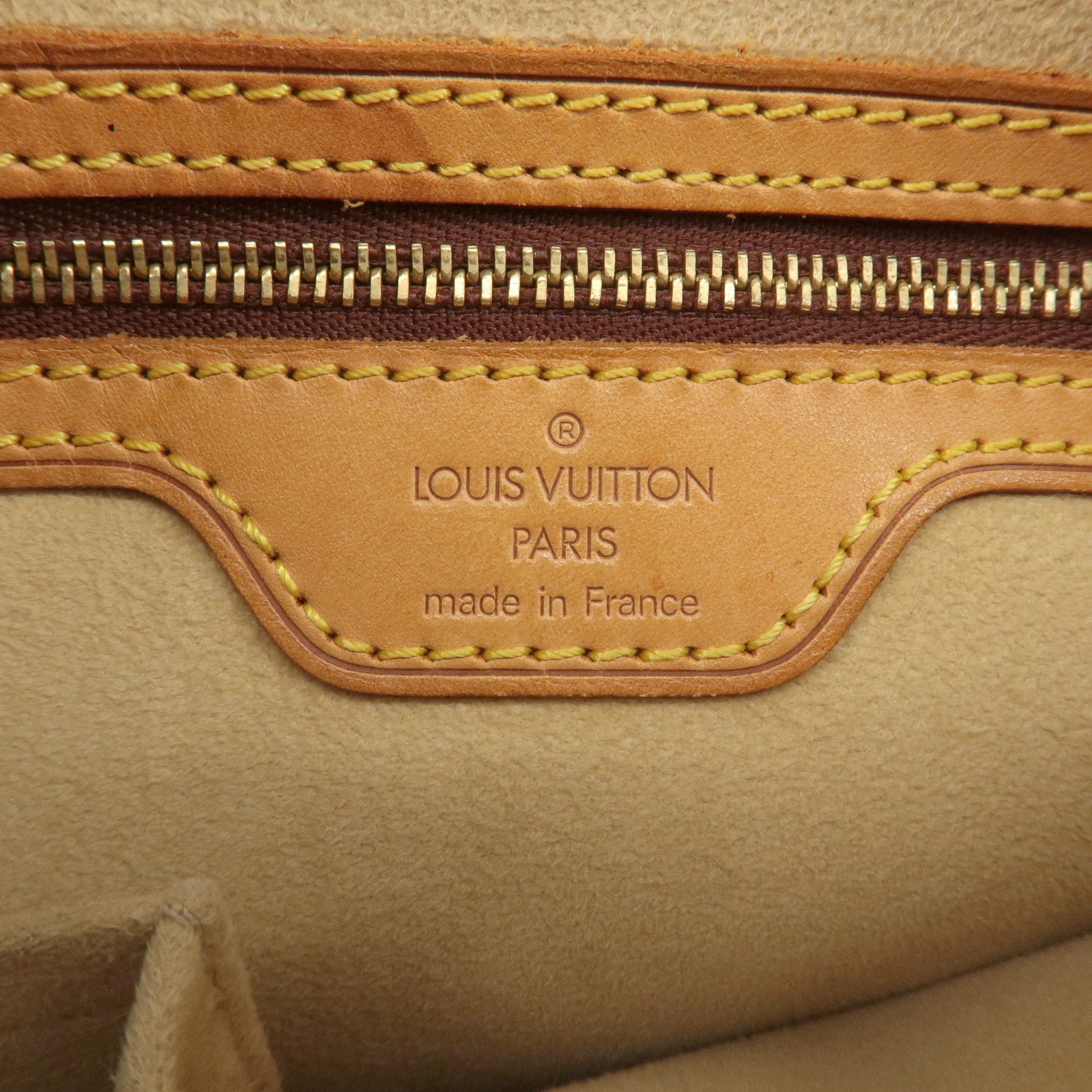 Louis Vuitton Monogram Looping MM Shoulder Bag Brown M51146