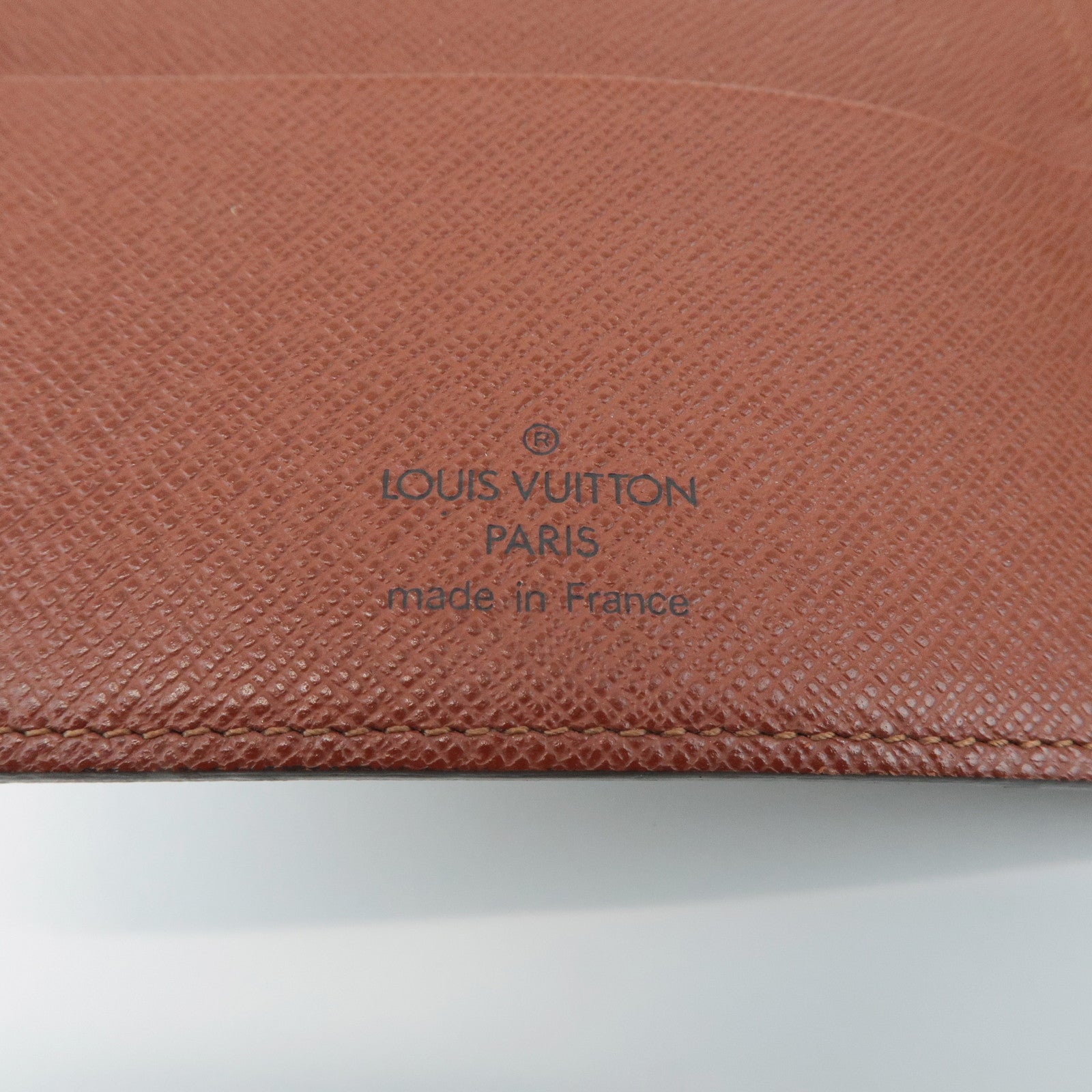 Louis Vuitton Monogram Agenda MM Planner Cover R20105 Used