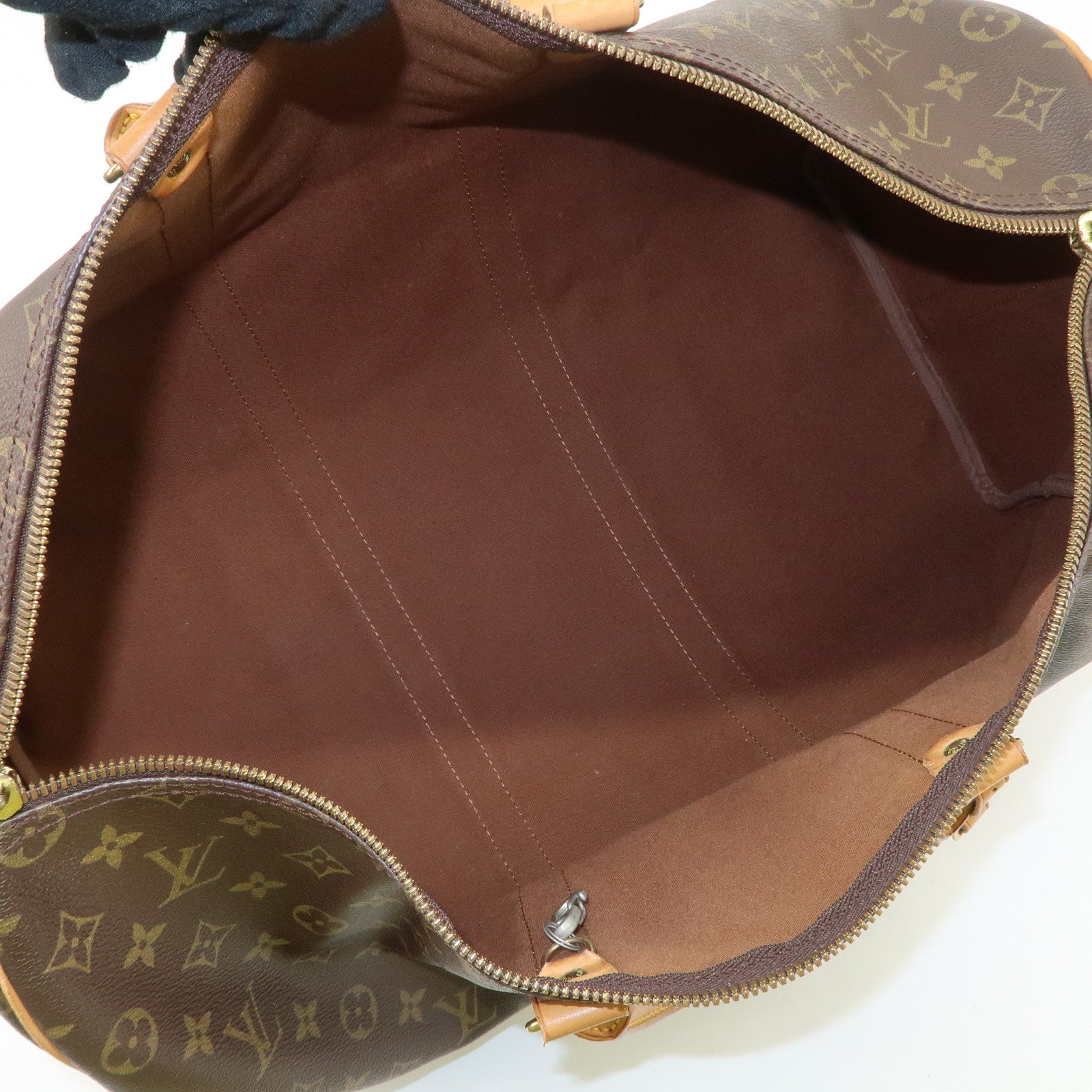 Louis Vuitton Monogram Keep All Bandouliere 50 Boston Bag M41416