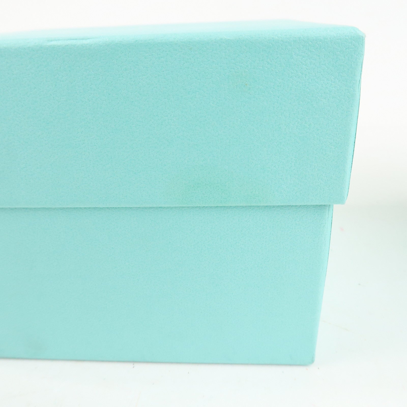 Tiffany&Co. Set of 2 Bone Ash Bone China Pottery Box Blue