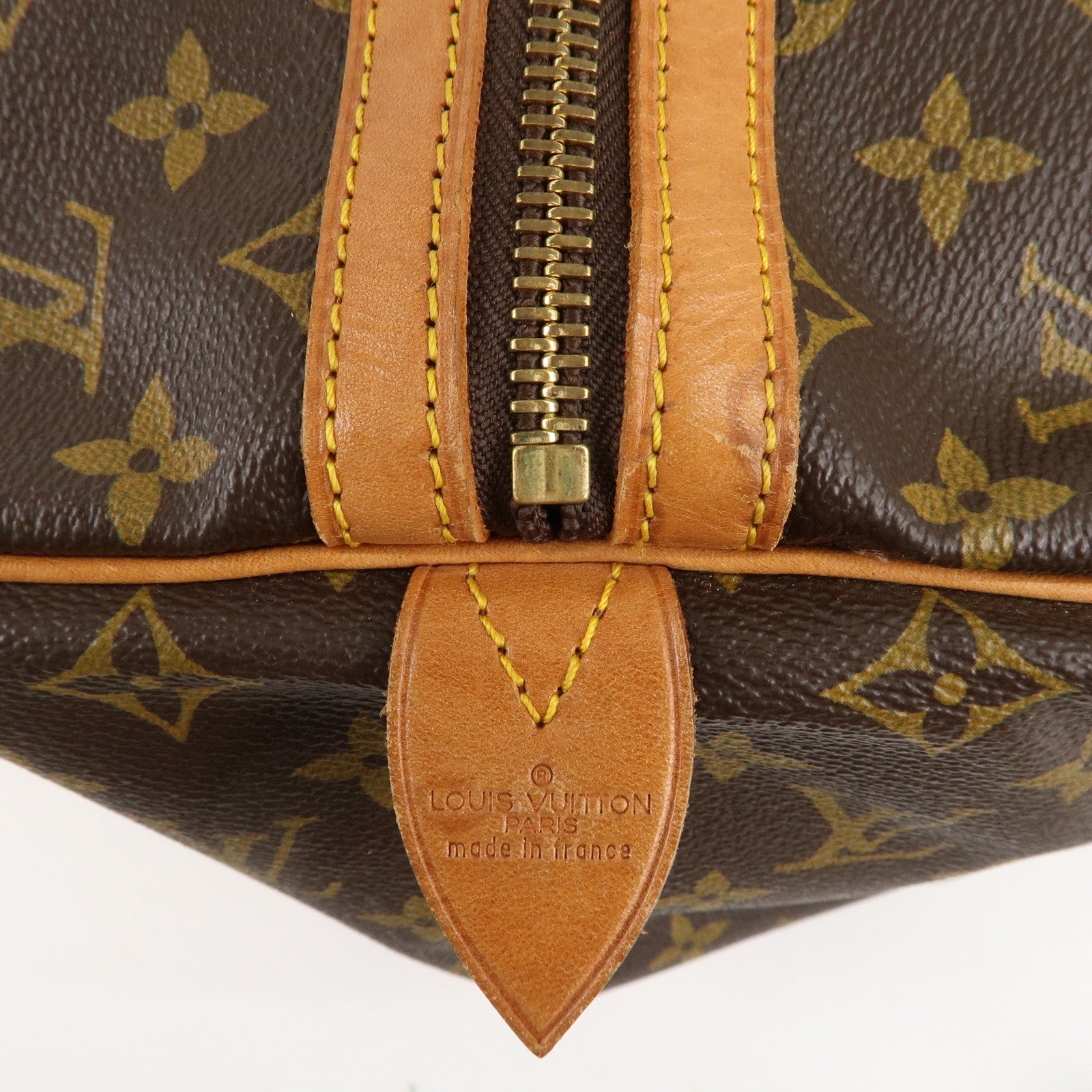 Louis Vuitton Monogram Sac Souple 45 Boston Bag Brown M41624