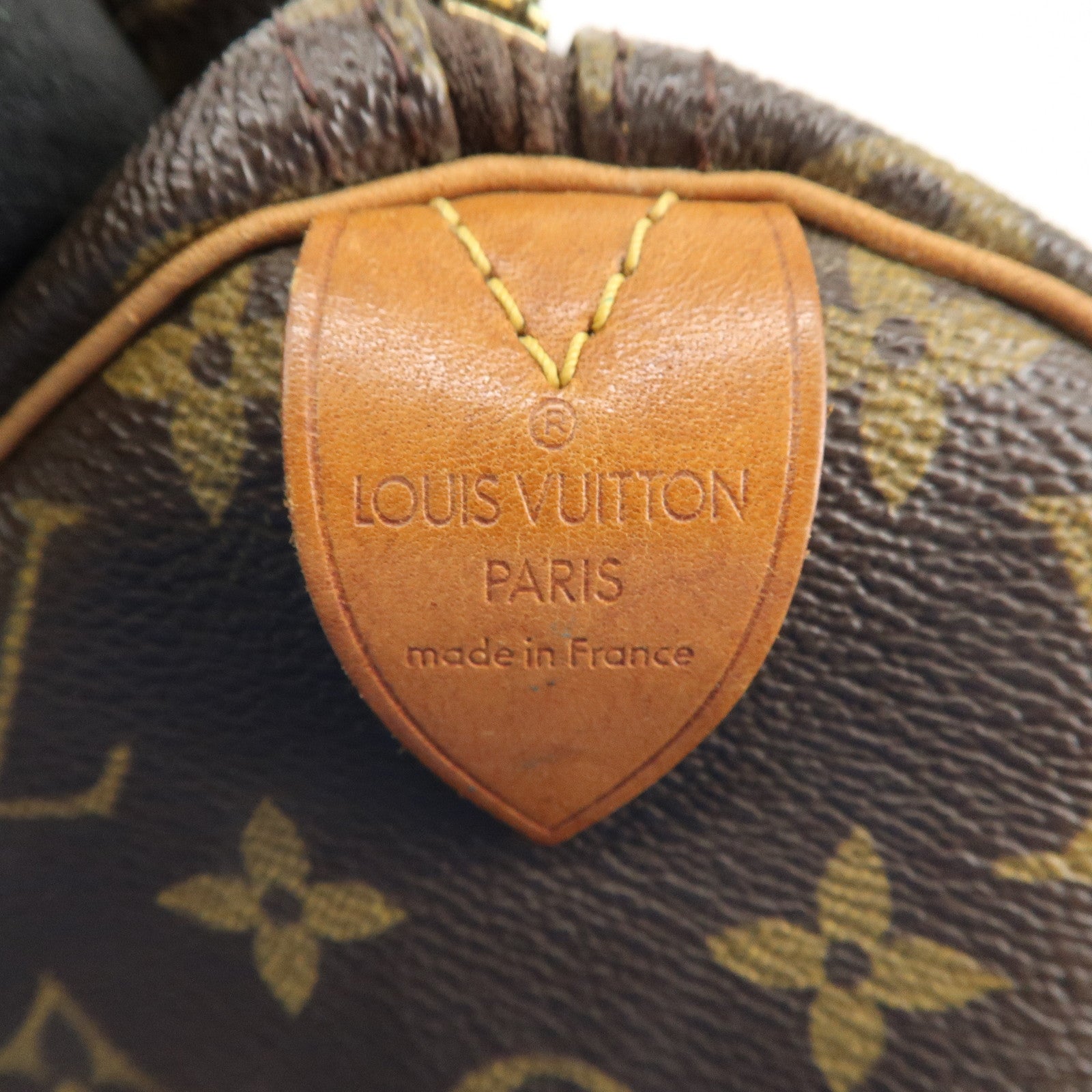 Louis Vuitton Monogram Speedy 30 Hand Bag Boston Bag M41526 Used